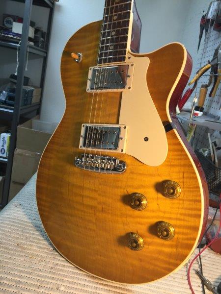2016 Gil Yaron 59 Bone I Brazilian Rosewood 1959 1 LP FLAMETOP! Lemon Drop