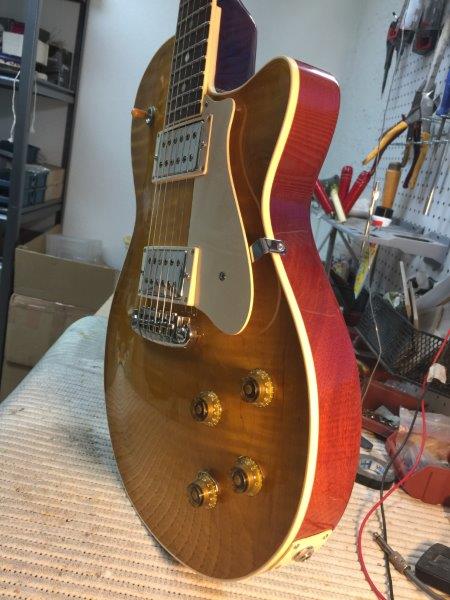 2016 Gil Yaron 59 Bone I Brazilian Rosewood 1959 1 LP FLAMETOP! Lemon Drop