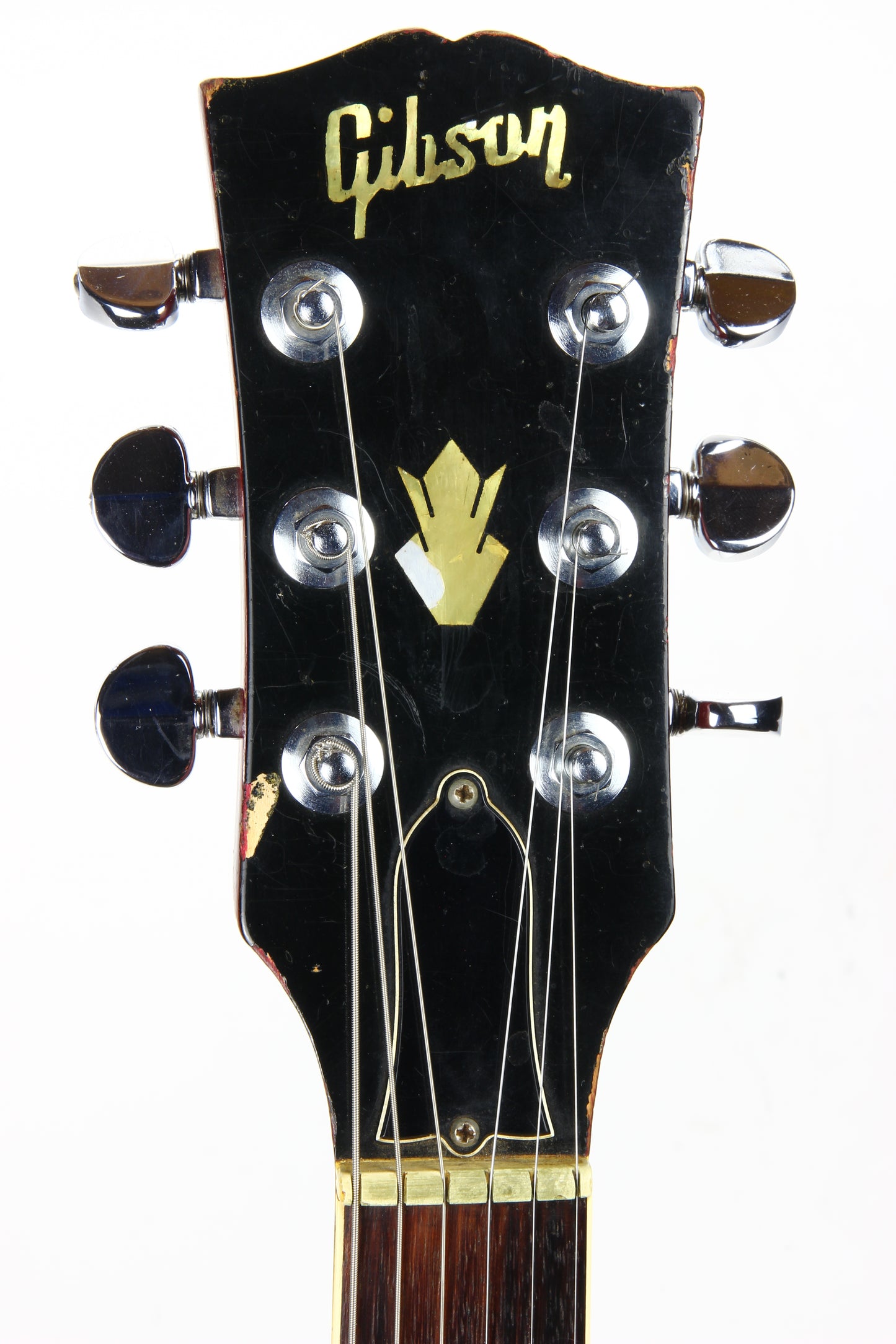 1967 Gibson ES-335 TDC Cherry Red | Dual Patent Number Sticker Humbuckers, Vintage Semi-Hollow Body ES335