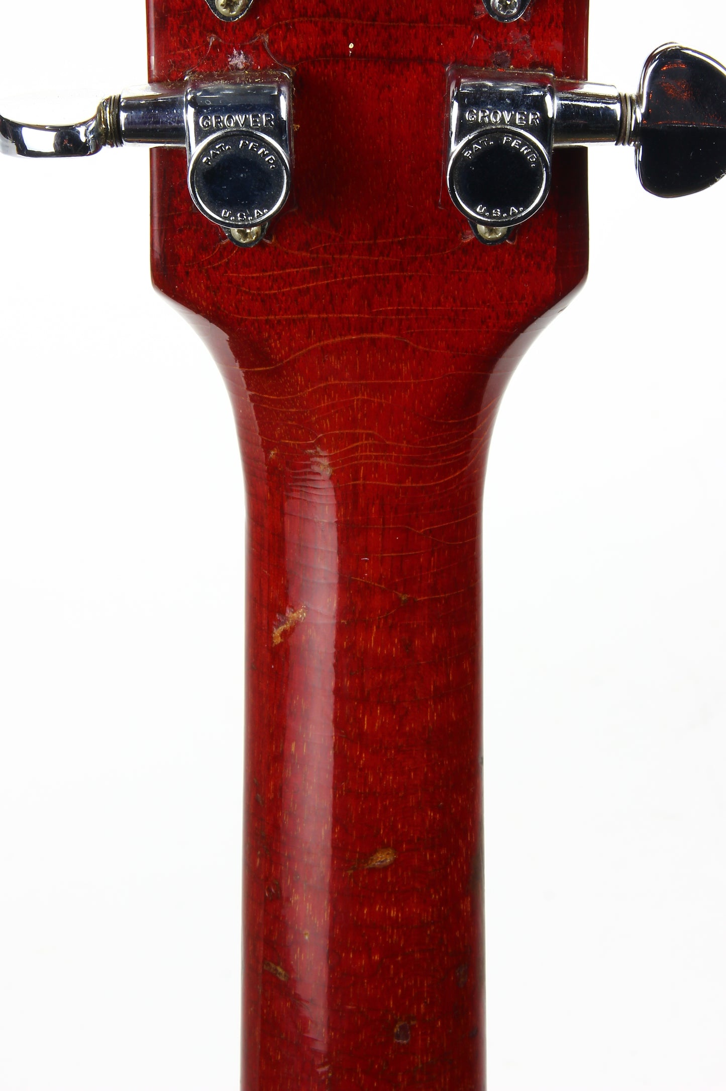 1967 Gibson ES-335 TDC Cherry Red | Dual Patent Number Sticker Humbuckers, Vintage Semi-Hollow Body ES335