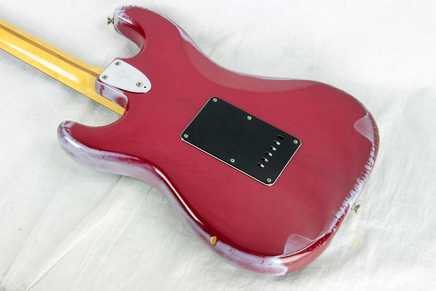 1979-1980 Fender Stratocaster Trans Wine Red w/ Original Case! Rosewood neck Strat