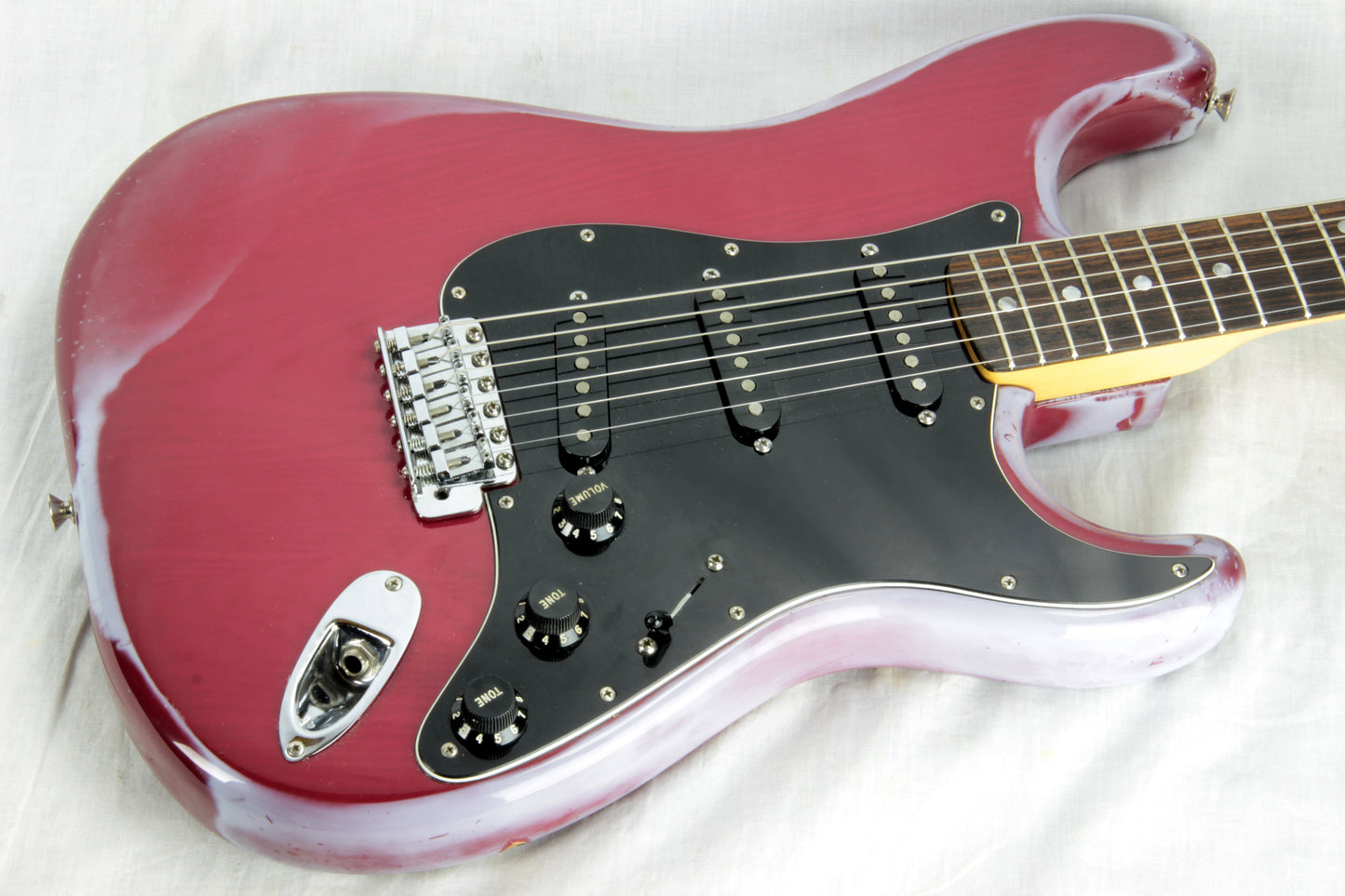 1979-1980 Fender Stratocaster Trans Wine Red w/ Original Case! Rosewood neck Strat