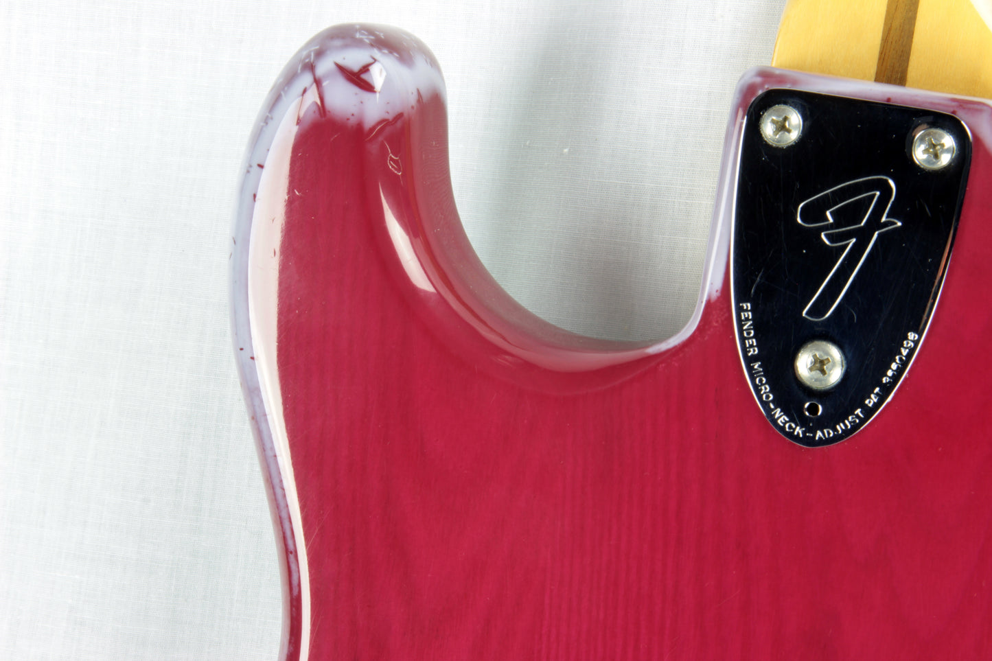 1979-1980 Fender Stratocaster Trans Wine Red w/ Original Case! Rosewood neck Strat