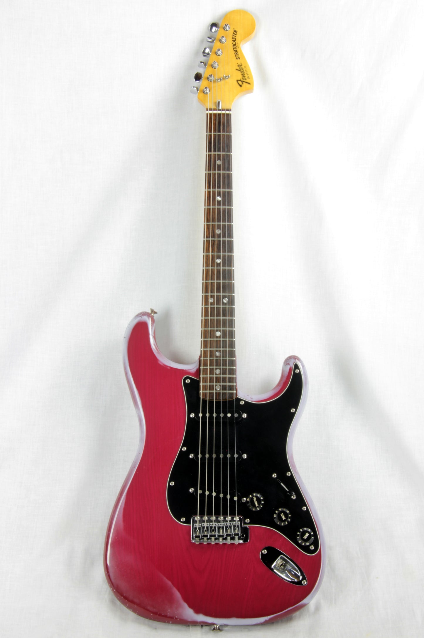 1979-1980 Fender Stratocaster Trans Wine Red w/ Original Case! Rosewood neck Strat