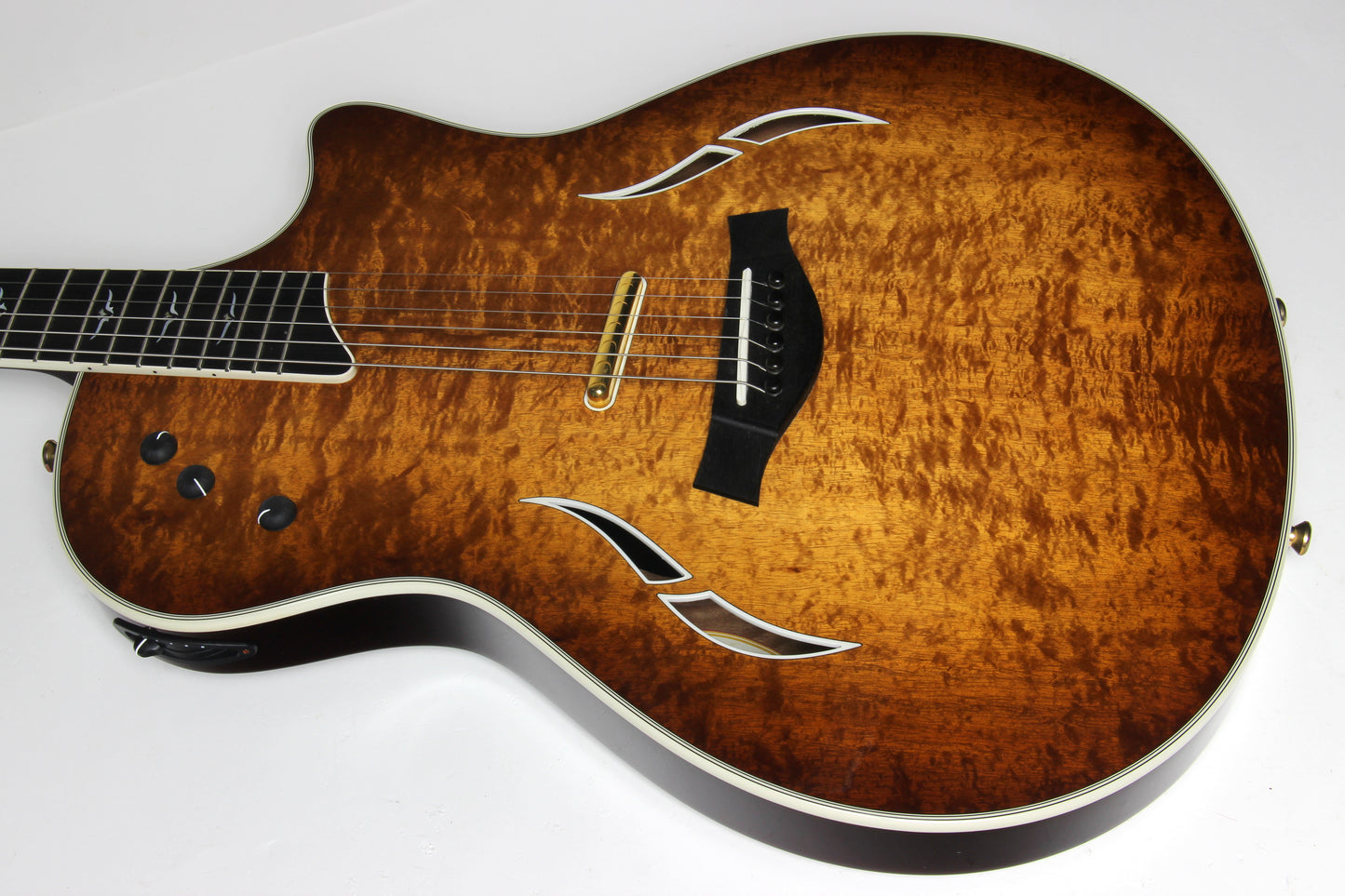 2007 Taylor T5-C2 Custom Hawaiian KOA Acoustic Electric Thinline Guitar w/ Original Case--Figured Top!