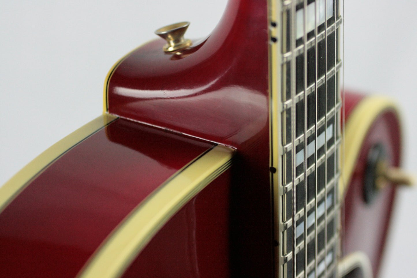 INCREDIBLY RARE 1980 Gibson Byrdland w/ F5 Mandolin Headstock! CHERRY RED! es335 one off