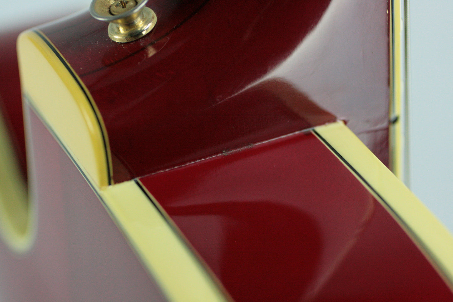 INCREDIBLY RARE 1980 Gibson Byrdland w/ F5 Mandolin Headstock! CHERRY RED! es335 one off