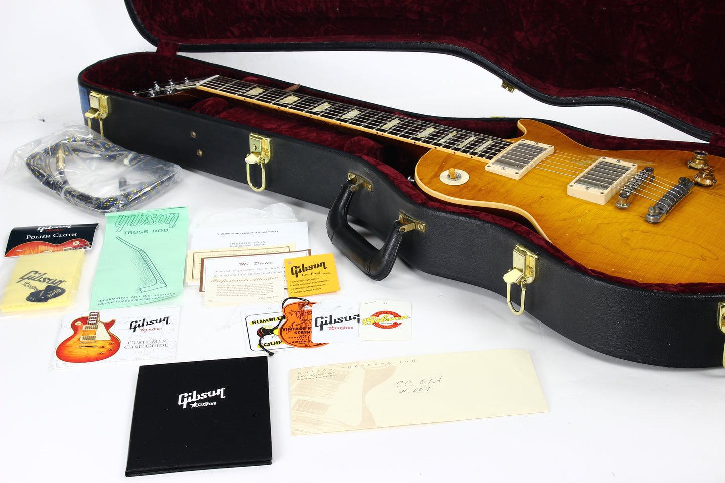 1959 Gibson CC1 GARY MOORE Les Paul GREENY Collectors Choice MURPHY AGED SIGNED Melvyn Franks CC#1A Custom Shop Reissue