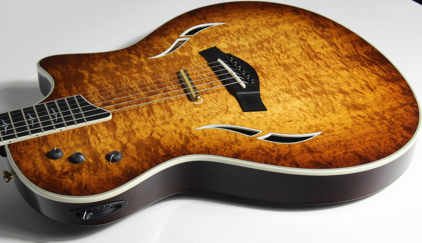 2007 Taylor T5-C2 Custom Hawaiian KOA Acoustic Electric Thinline Guitar w/ Original Case--Figured Top!