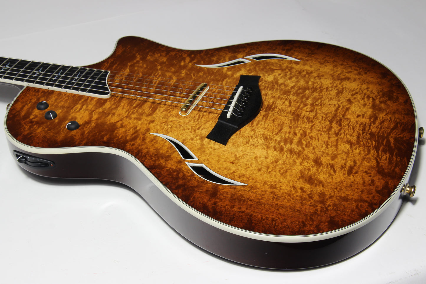 2007 Taylor T5-C2 Custom Hawaiian KOA Acoustic Electric Thinline Guitar w/ Original Case--Figured Top!