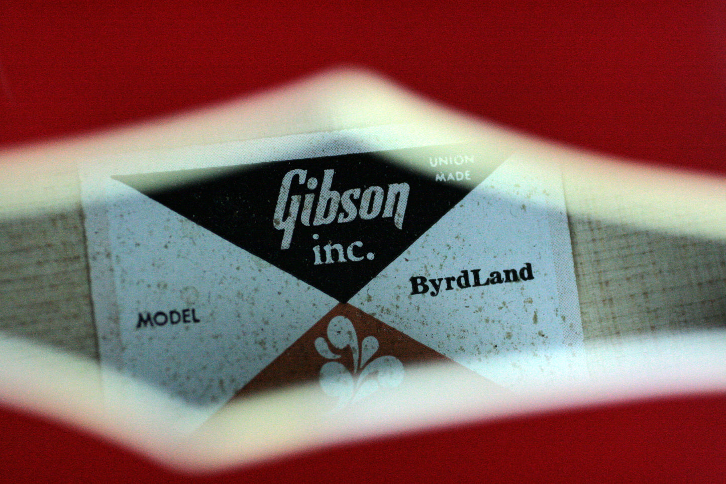 INCREDIBLY RARE 1980 Gibson Byrdland w/ F5 Mandolin Headstock! CHERRY RED! es335 one off