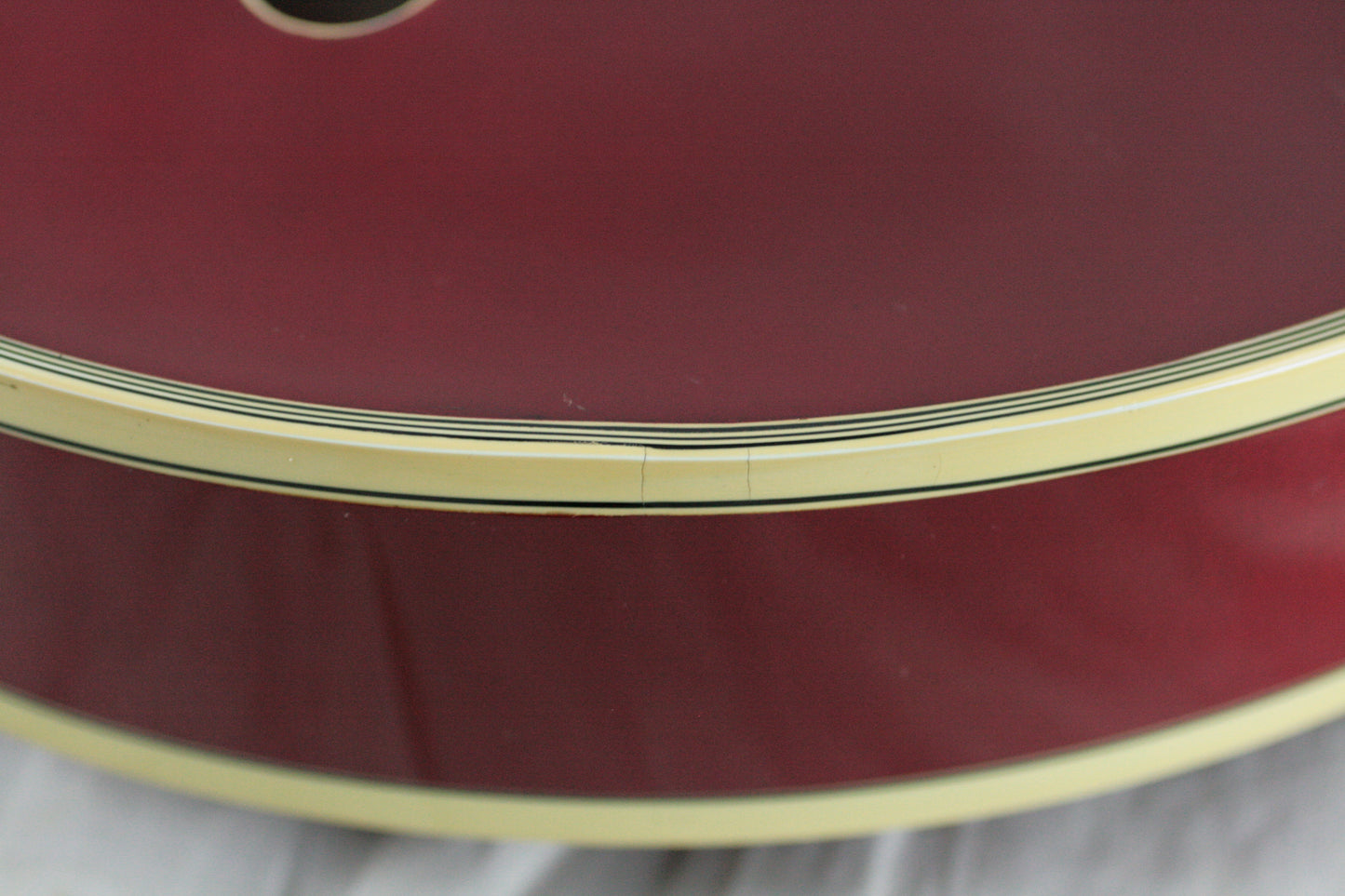 INCREDIBLY RARE 1980 Gibson Byrdland w/ F5 Mandolin Headstock! CHERRY RED! es335 one off