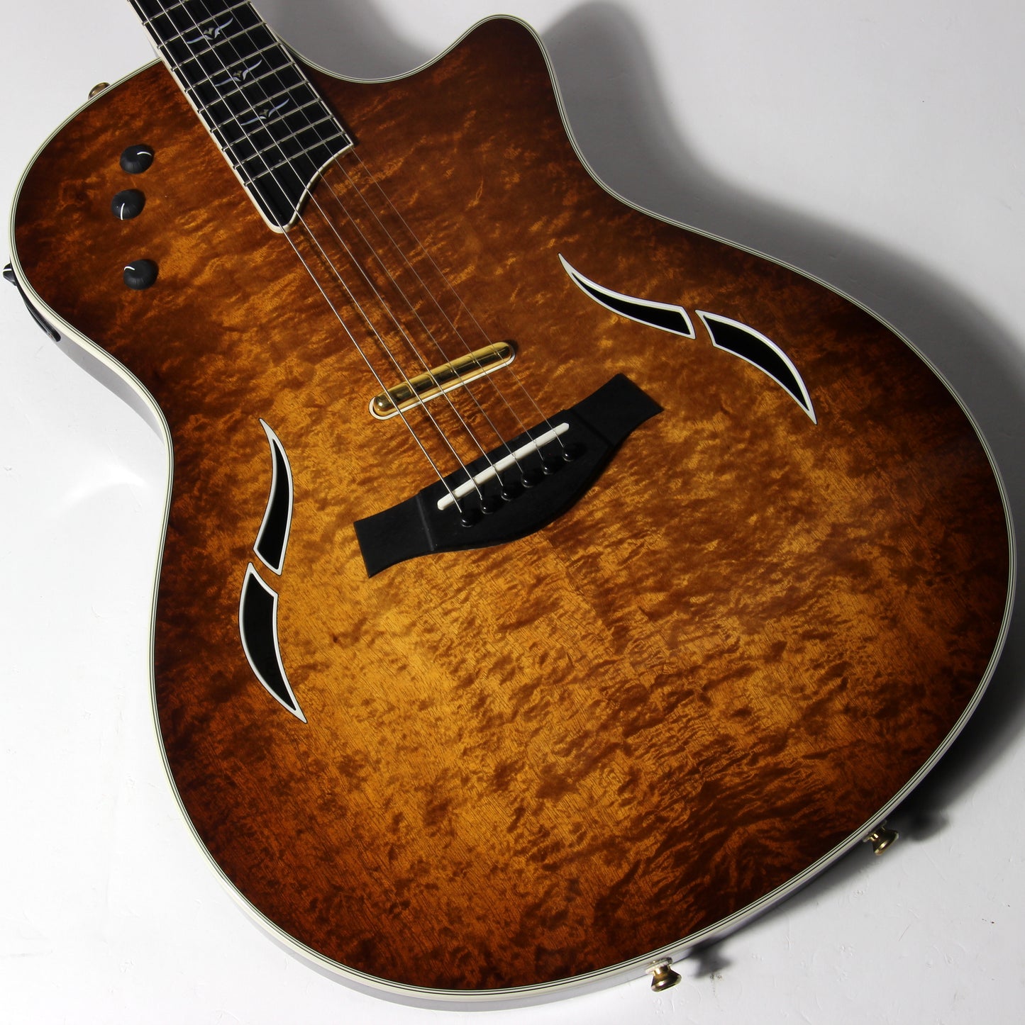 2007 Taylor T5-C2 Custom Hawaiian KOA Acoustic Electric Thinline Guitar w/ Original Case--Figured Top!