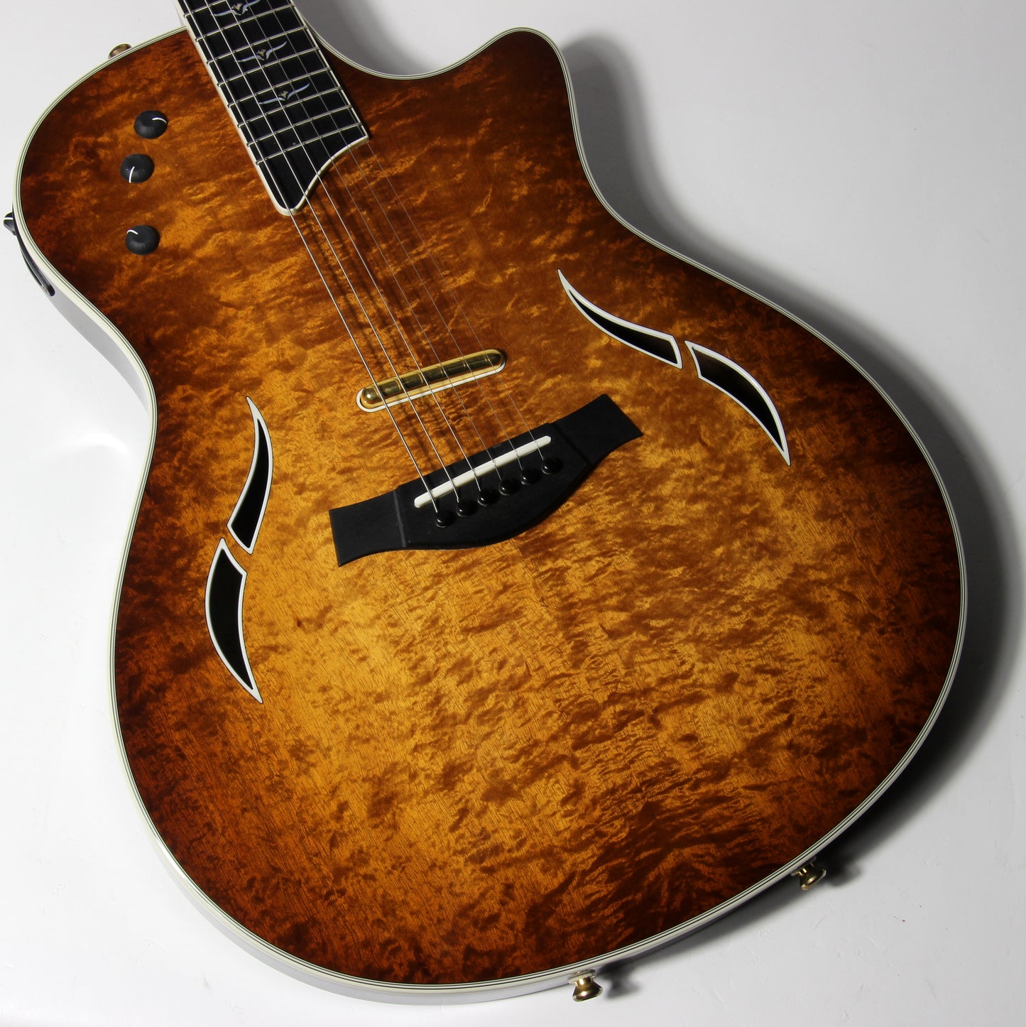 2007 Taylor T5-C2 Custom Hawaiian KOA Acoustic Electric Thinline Guitar w/ Original Case--Figured Top!