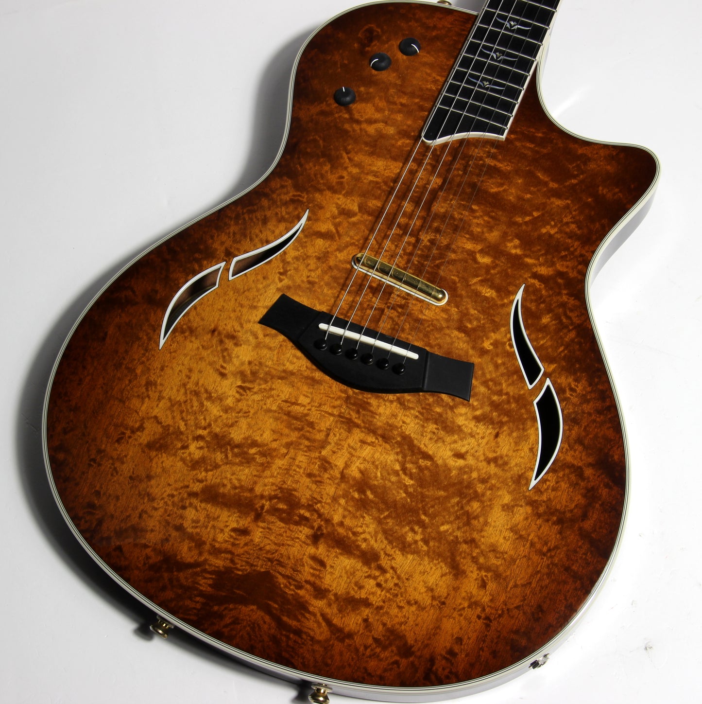 2007 Taylor T5-C2 Custom Hawaiian KOA Acoustic Electric Thinline Guitar w/ Original Case--Figured Top!