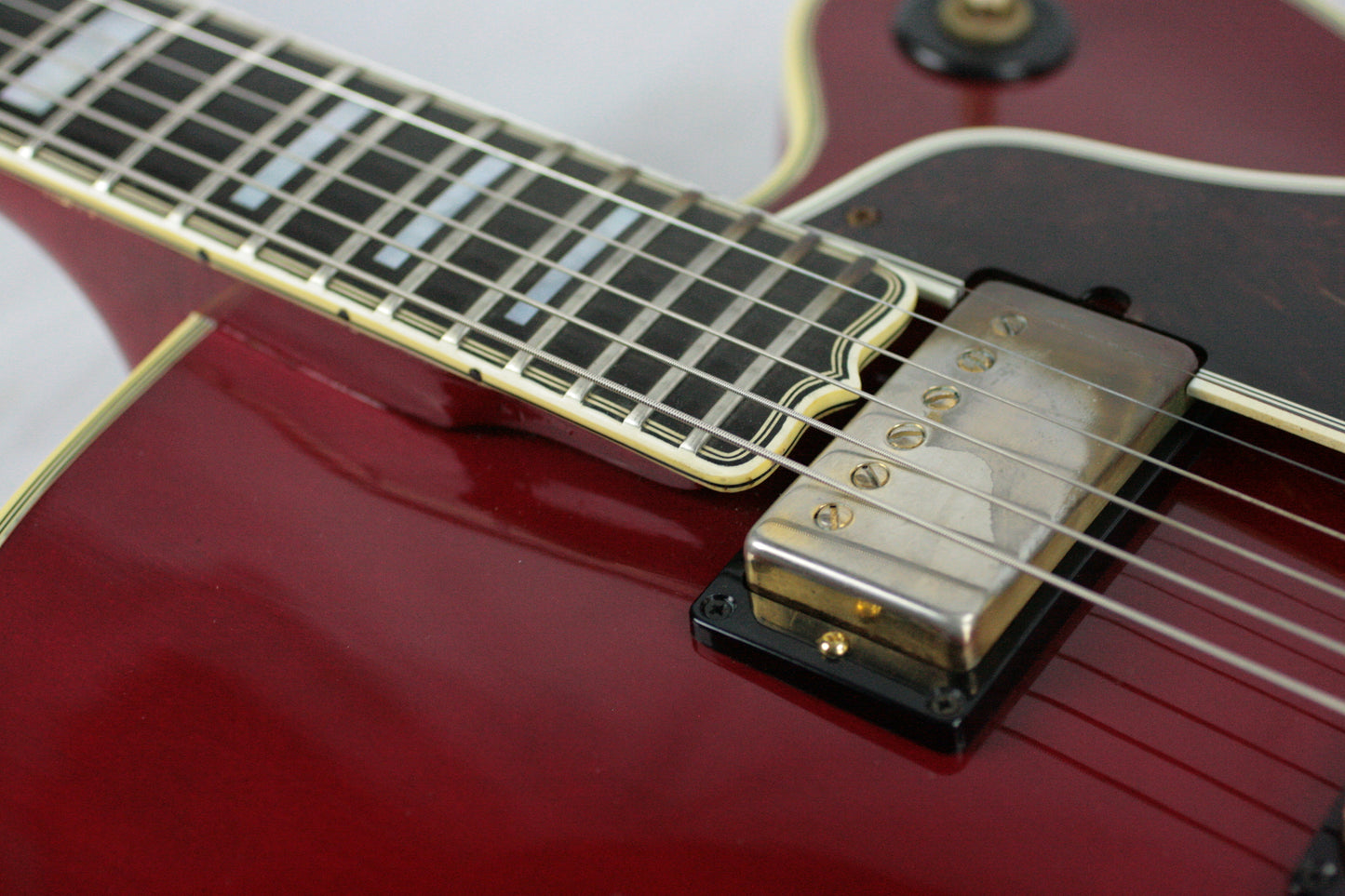 INCREDIBLY RARE 1980 Gibson Byrdland w/ F5 Mandolin Headstock! CHERRY RED! es335 one off