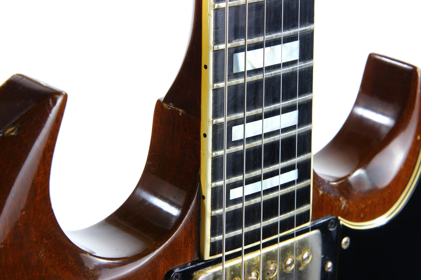 1973 Gibson SG Custom Walnut w/ Bigsby, 3 Pickups! 1970's SG Les Paul! NO BREAKS!