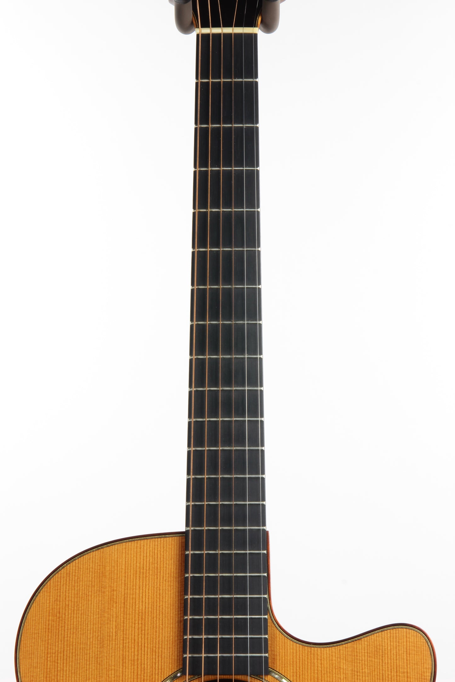 Michael Baranik SJ Steel String Acoustic Guitar CX Cedar Top/Quilted Maple - 2000