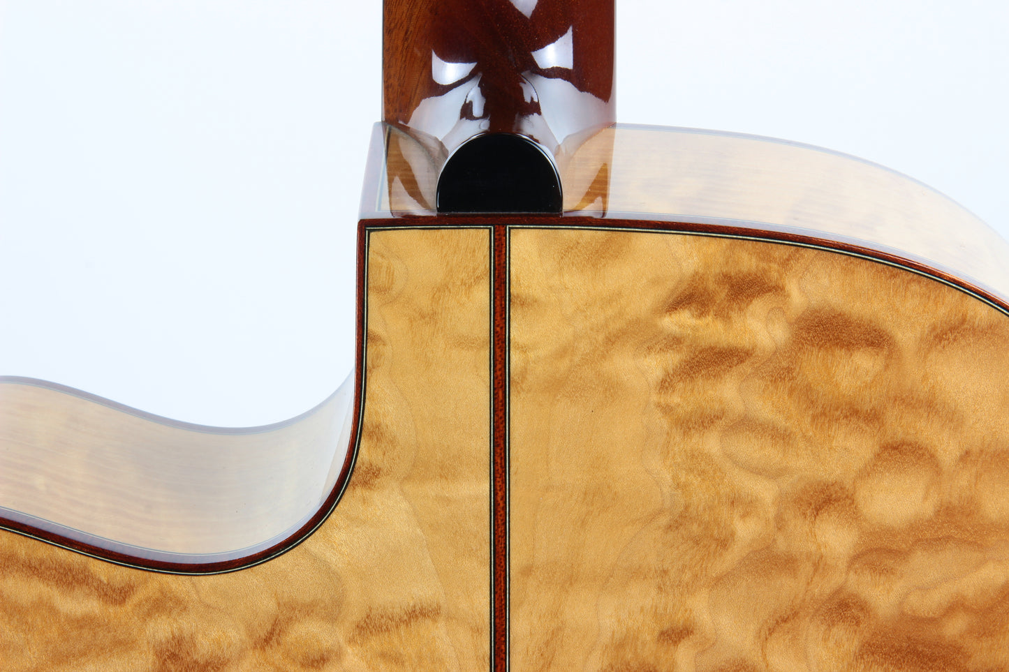 Michael Baranik SJ Steel String Acoustic Guitar CX Cedar Top/Quilted Maple - 2000