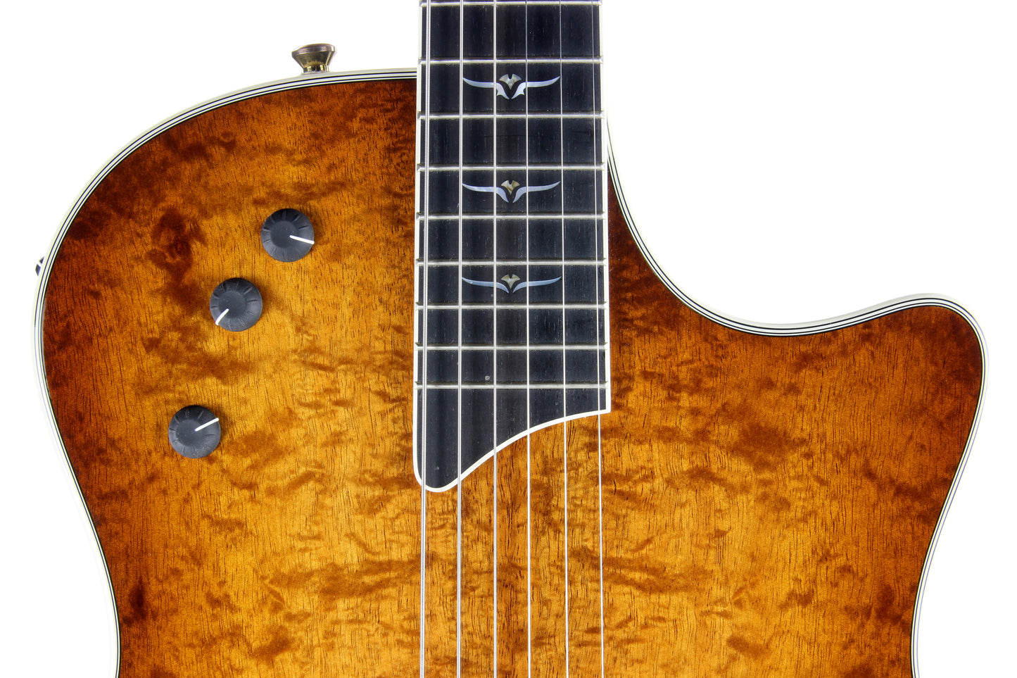 2007 Taylor T5-C2 Custom Hawaiian KOA Acoustic Electric Thinline Guitar w/ Original Case--Figured Top!