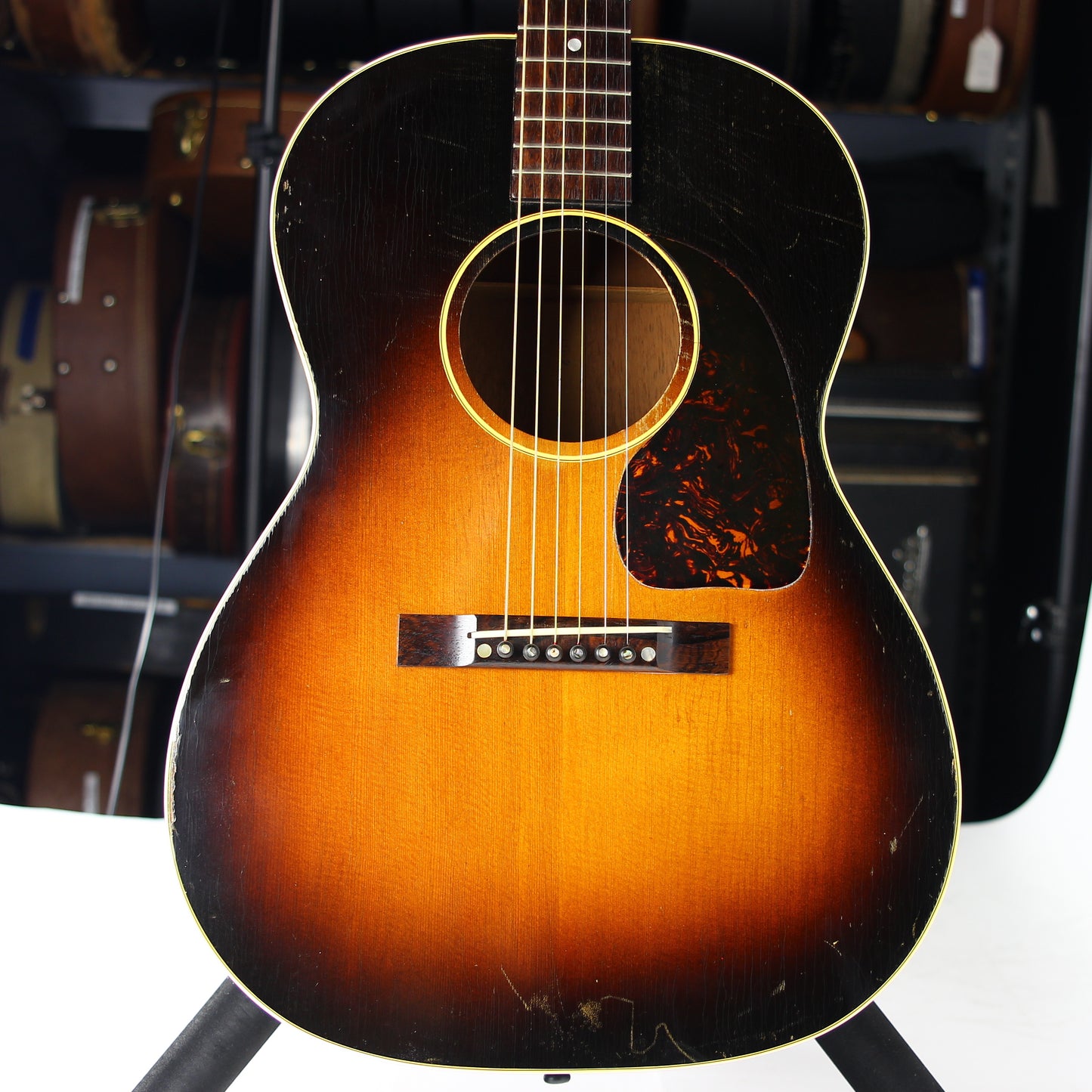 1949 Gibson LG-2 Sunburst Vintage Original X-Braced 1940s Small Body J-45 J-50 LG-3