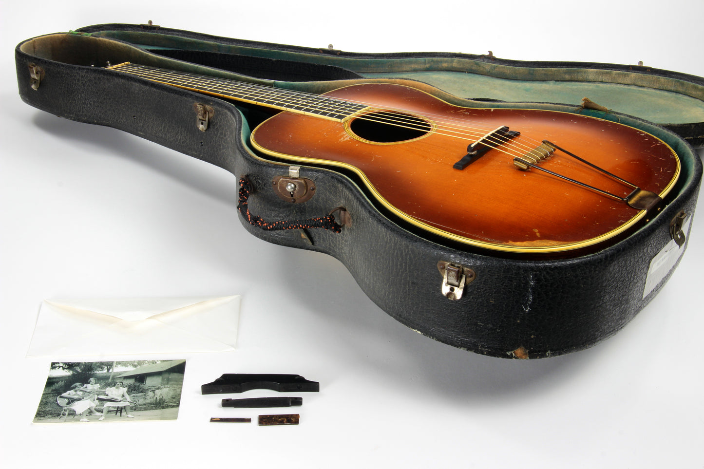 1931 Martin C-3 OM 000 Archtop - One Owner w/ Picture! - Brazilian Rosewood - Original Case - Shaded Top