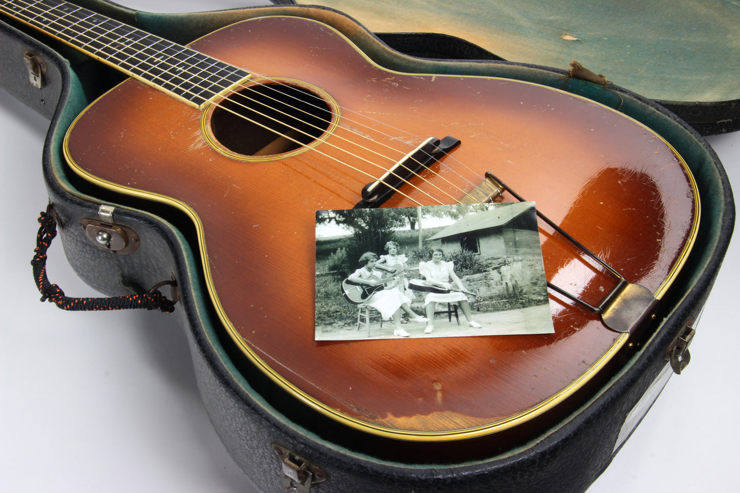 1931 Martin C-3 OM 000 Archtop - One Owner w/ Picture! - Brazilian Rosewood - Original Case - Shaded Top