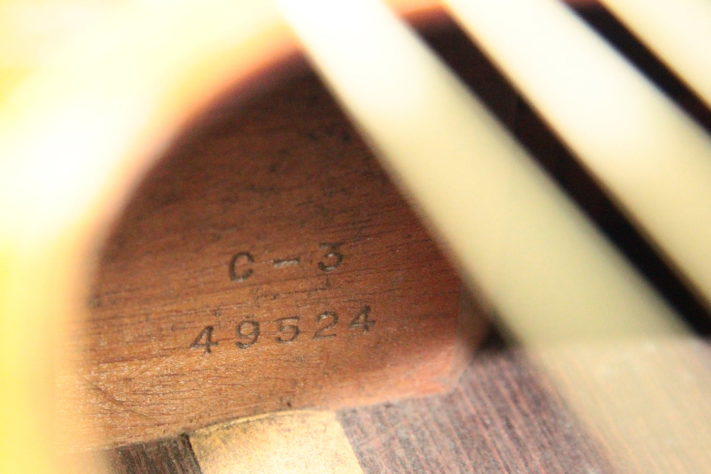 1931 Martin C-3 OM 000 Archtop - One Owner w/ Picture! - Brazilian Rosewood - Original Case - Shaded Top