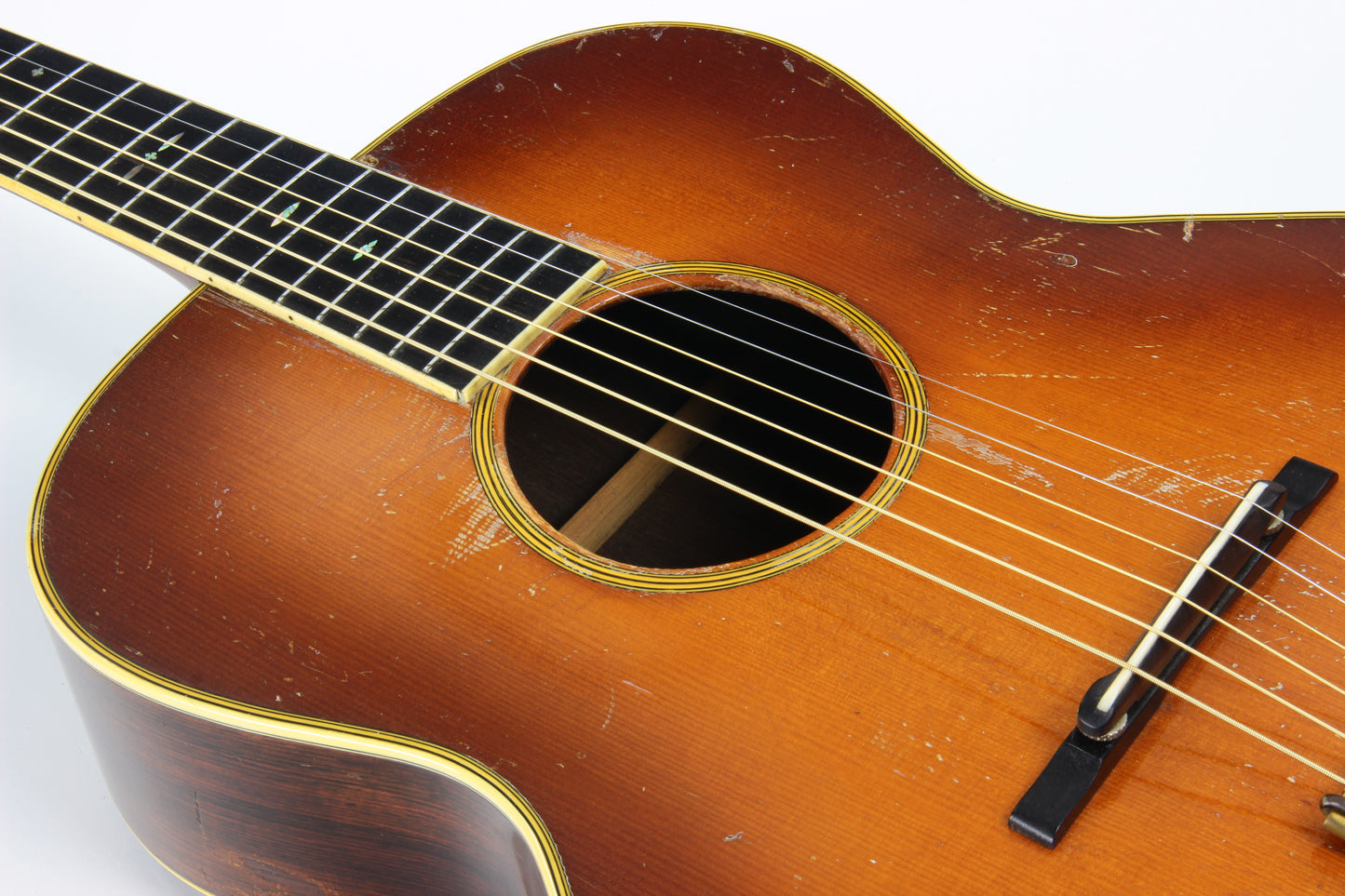 1931 Martin C-3 OM 000 Archtop - One Owner w/ Picture! - Brazilian Rosewood - Original Case - Shaded Top