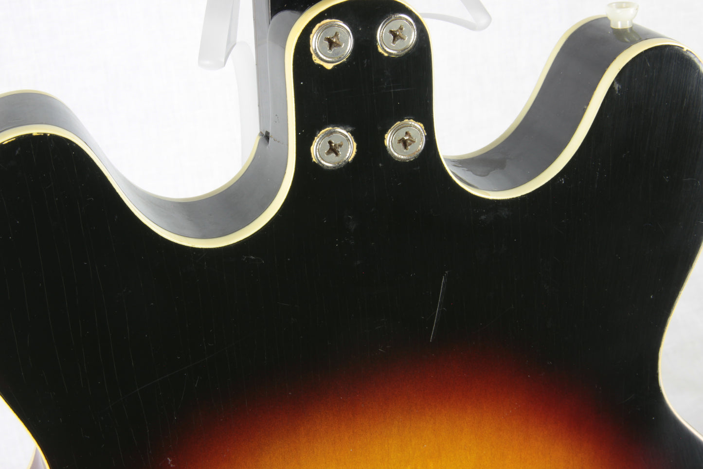 1971 Harmony H22/1 Double Cutaway Electric Bass Sunburst! H-22 1960's 1970's Vintage