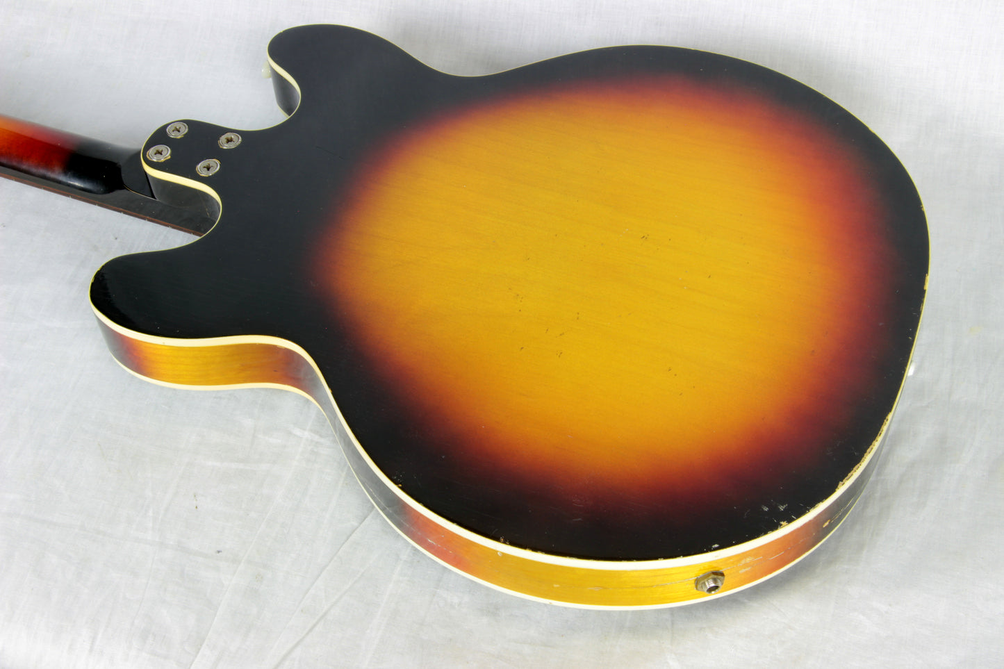 1971 Harmony H22/1 Double Cutaway Electric Bass Sunburst! H-22 1960's 1970's Vintage