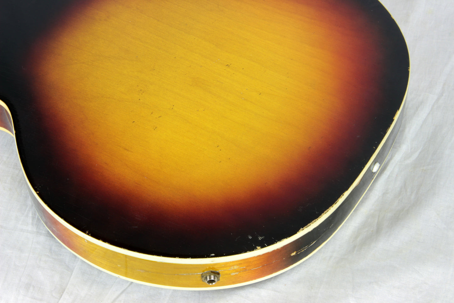 1971 Harmony H22/1 Double Cutaway Electric Bass Sunburst! H-22 1960's 1970's Vintage