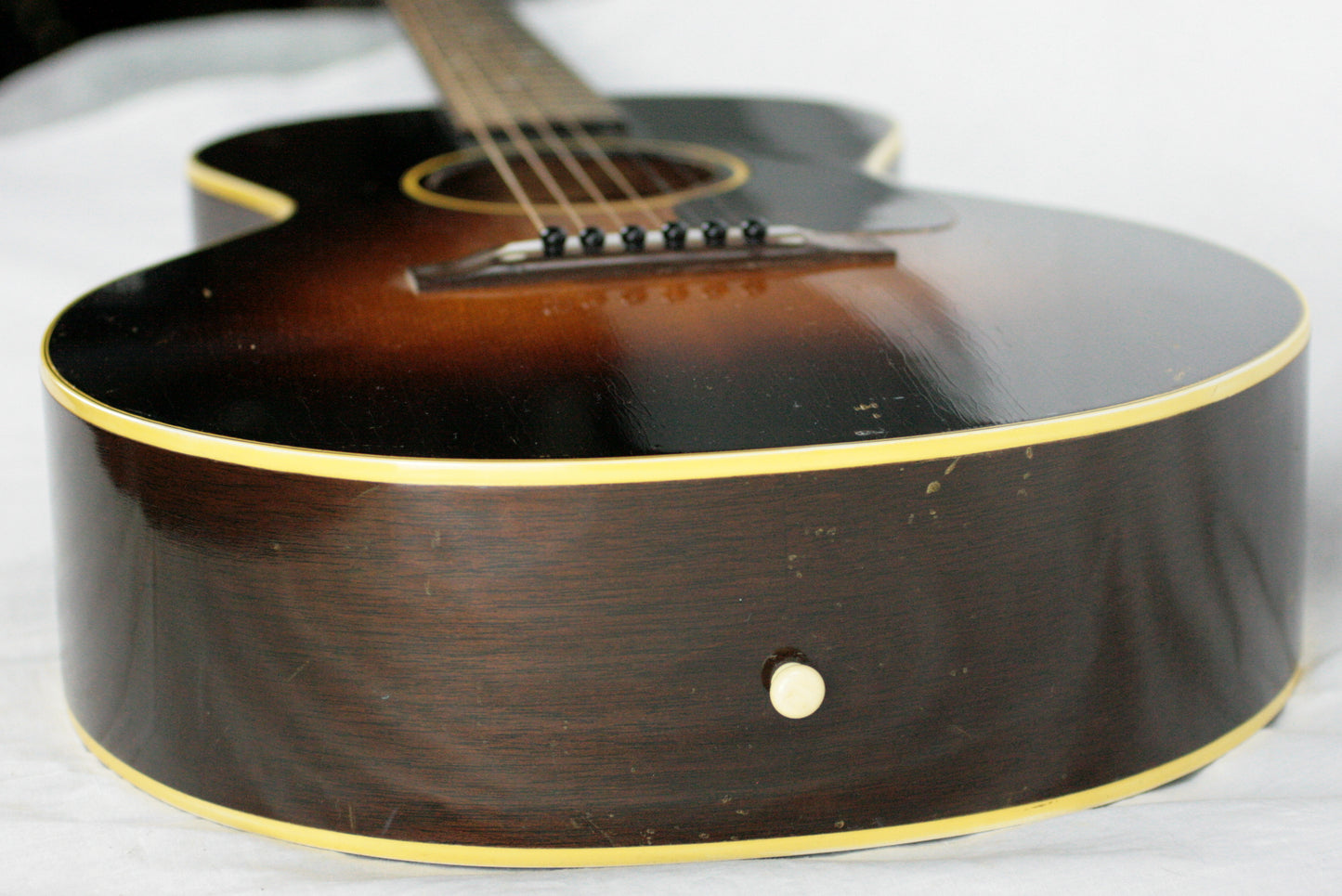 1953 Gibson LG-2 3/4 Sunburst w/ Original Case! All-Original NO CRACKS! 1 2 3