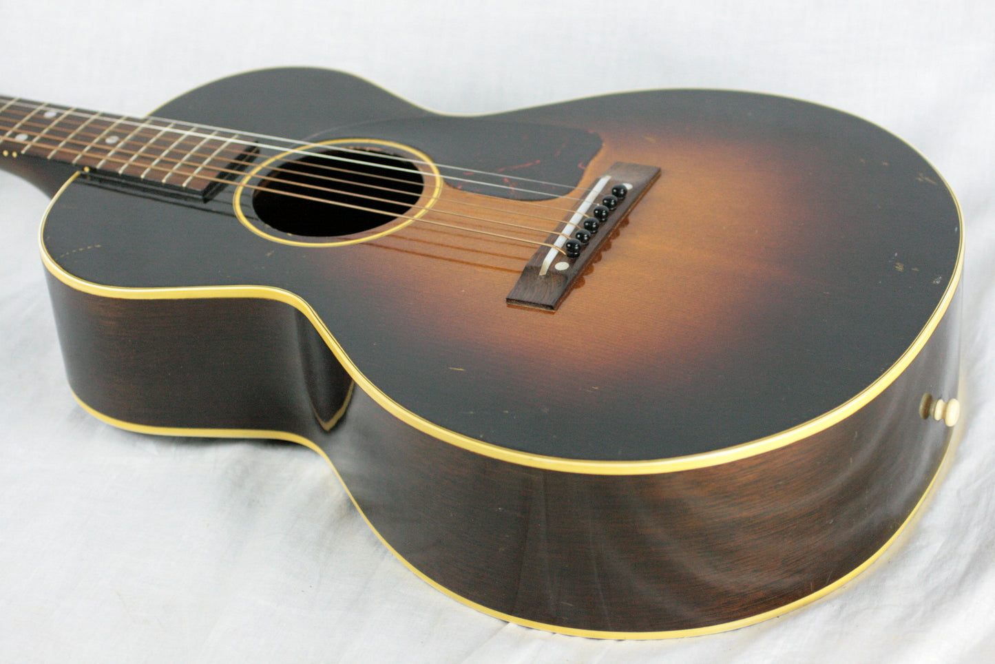 1953 Gibson LG-2 3/4 Sunburst w/ Original Case! All-Original NO CRACKS! 1 2 3