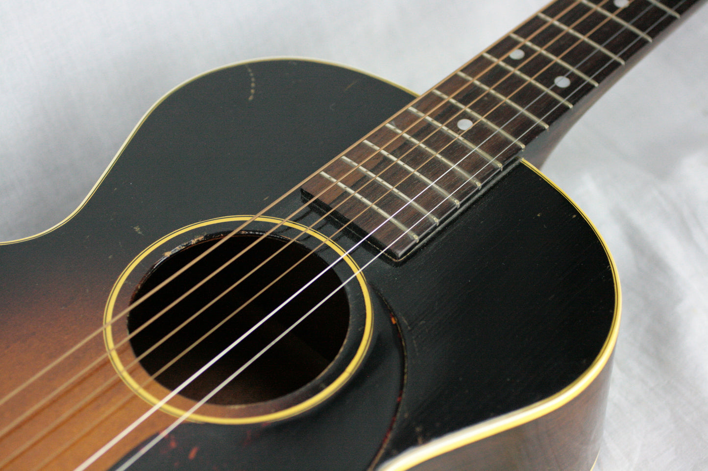 1953 Gibson LG-2 3/4 Sunburst w/ Original Case! All-Original NO CRACKS! 1 2 3