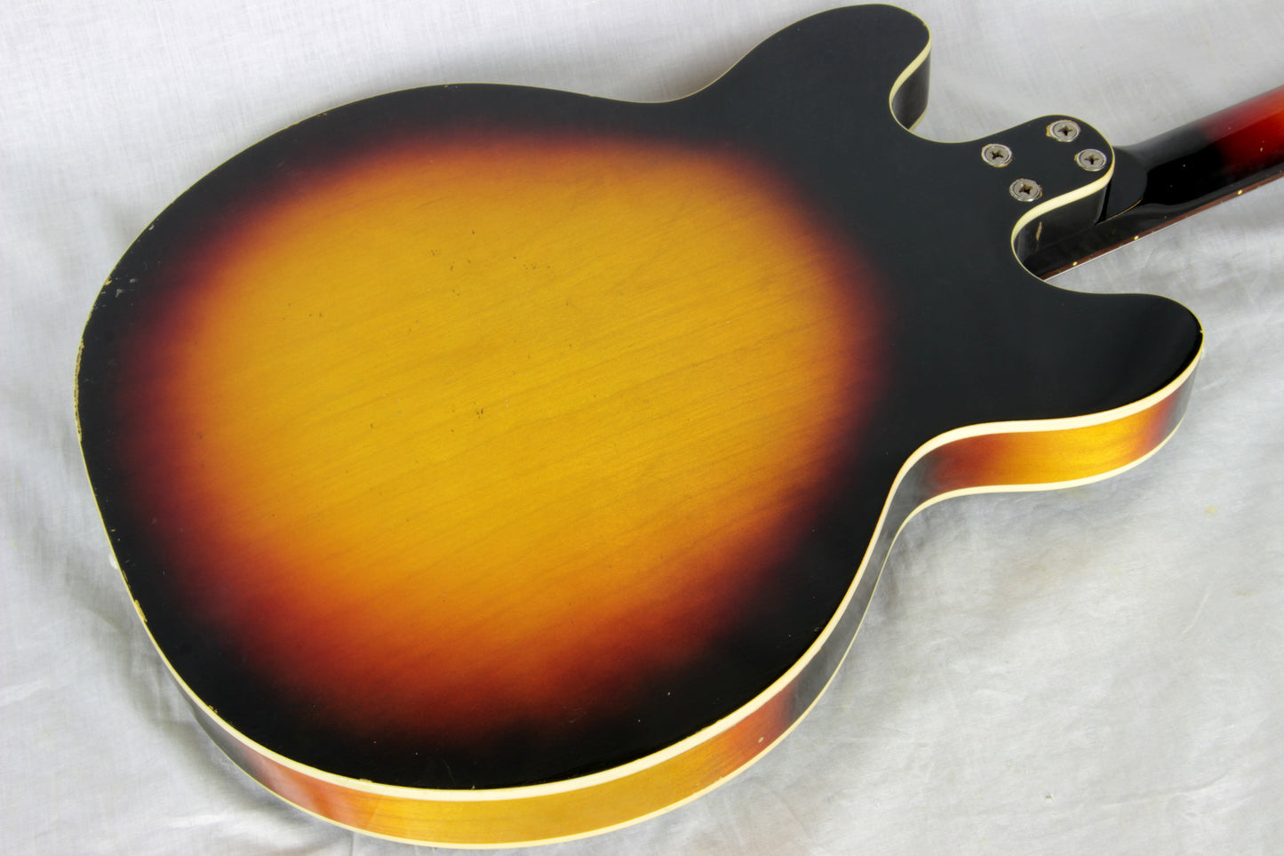 1971 Harmony H22/1 Double Cutaway Electric Bass Sunburst! H-22 1960's 1970's Vintage