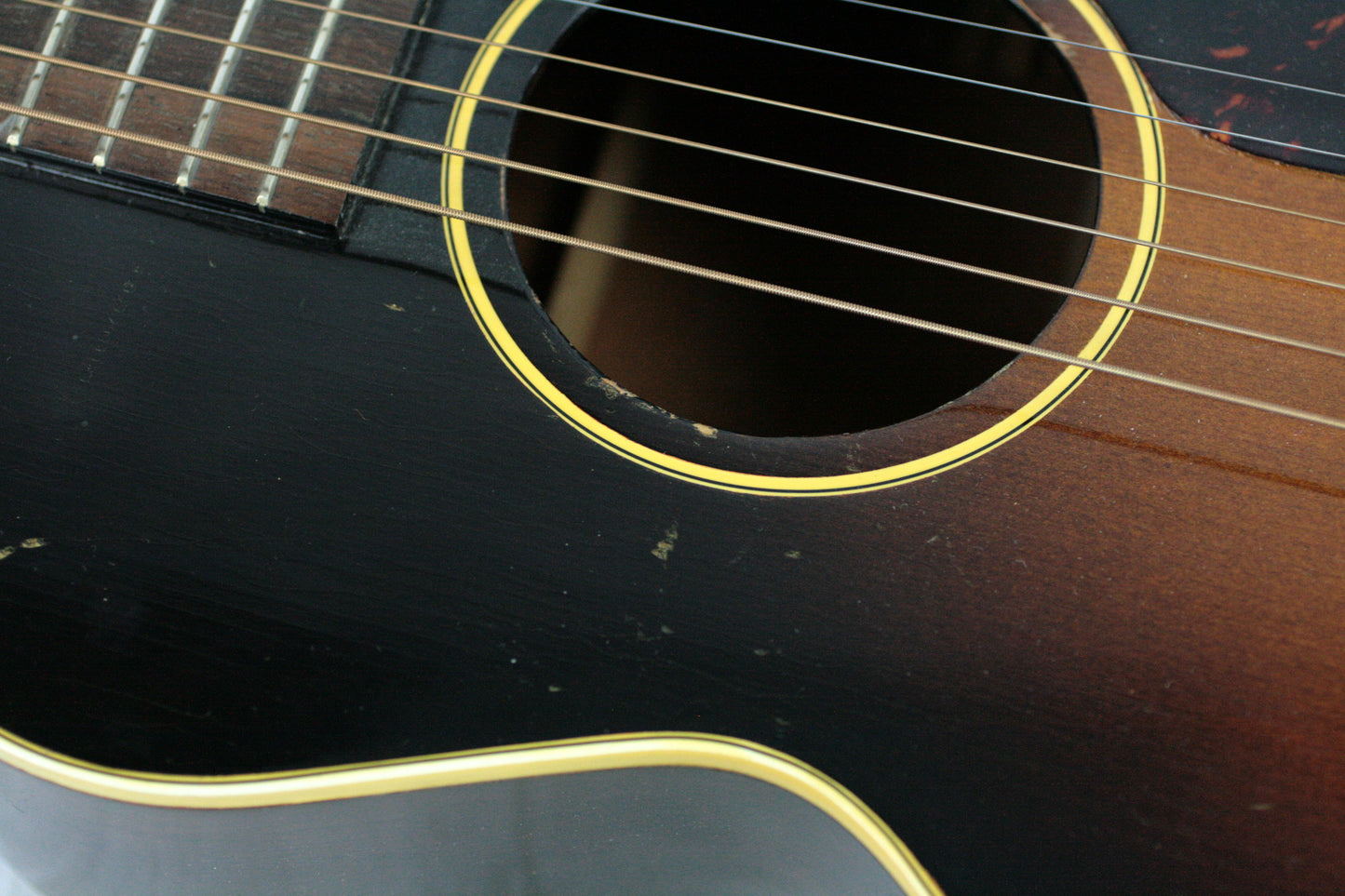 1953 Gibson LG-2 3/4 Sunburst w/ Original Case! All-Original NO CRACKS! 1 2 3