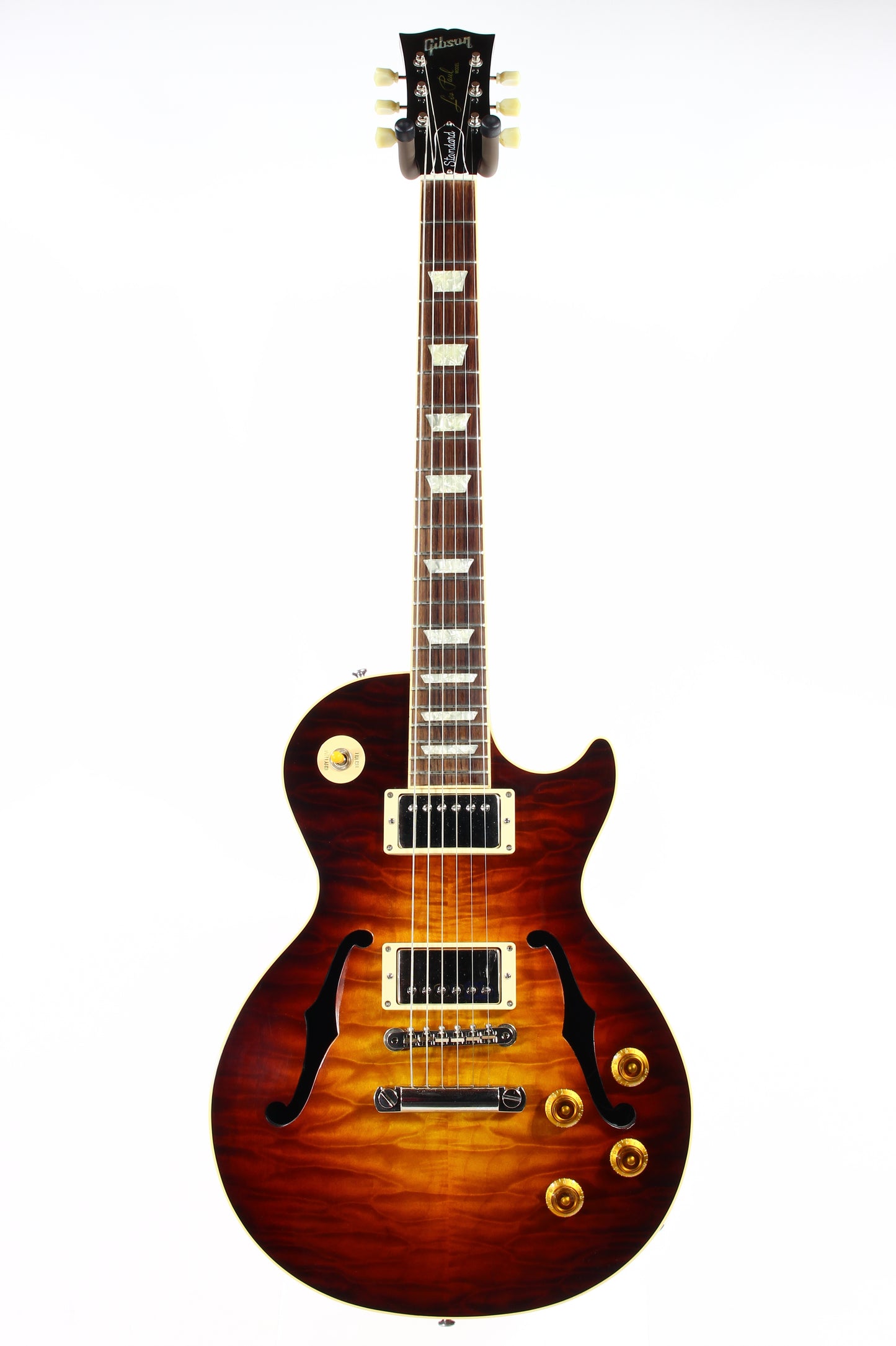 RARE 1997 Gibson Custom Shop Les Paul Florentine Standard KILLER QUILT Hollowbody ES - Yamano Special Quote 1959