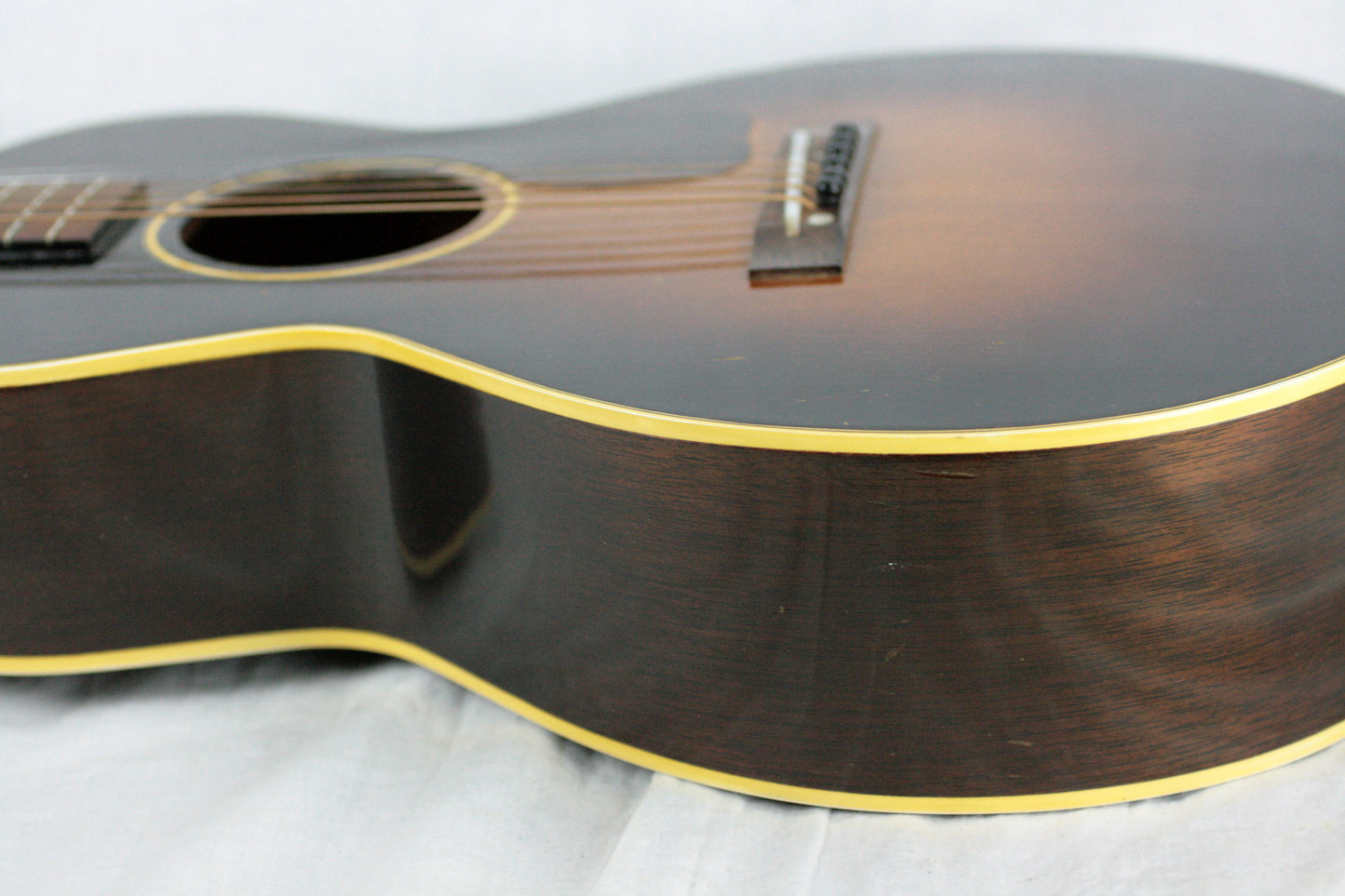 1953 Gibson LG-2 3/4 Sunburst w/ Original Case! All-Original NO CRACKS! 1 2 3