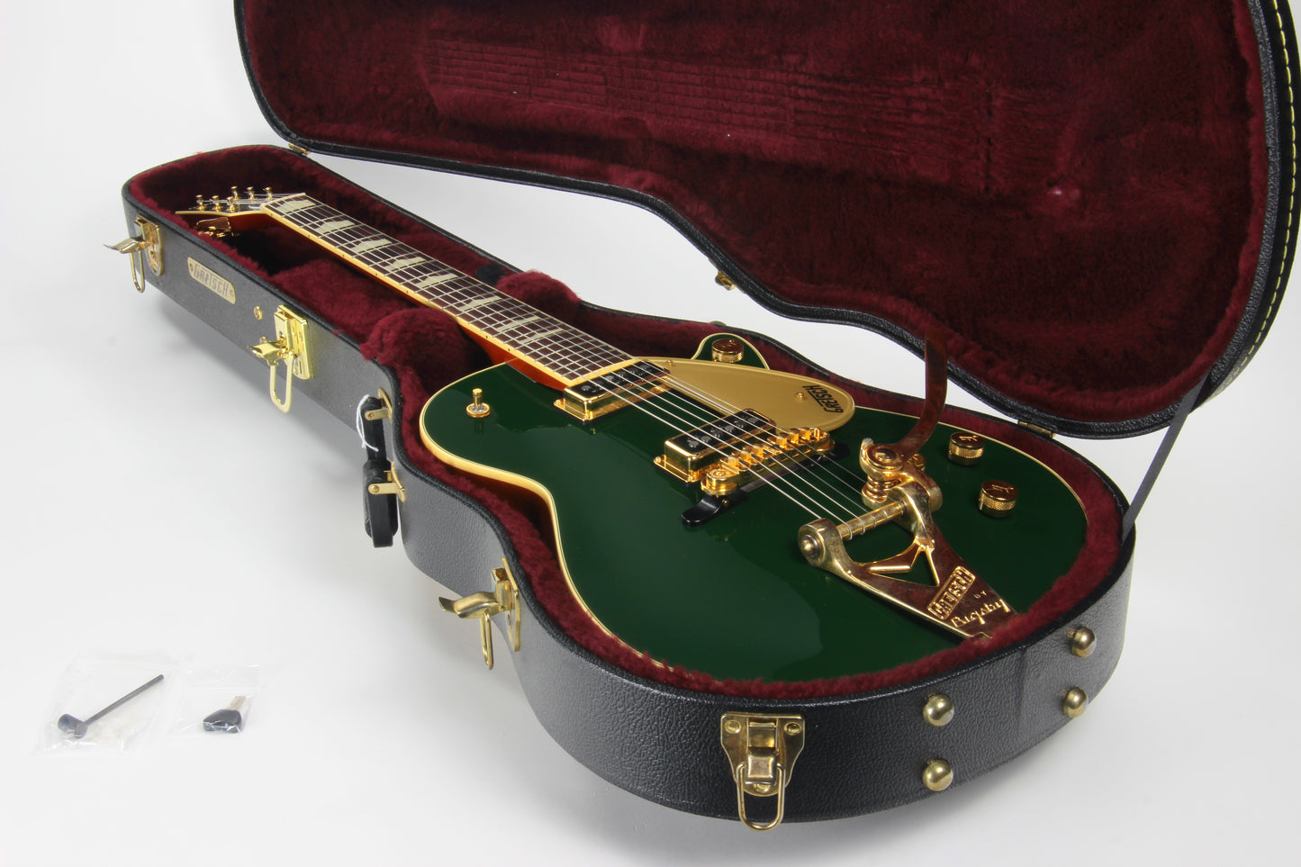Gretsch Duo Jet G6128TCG Cadillac Green - Bigsby, Dynasonic Pickups, 6128, Made in Japan