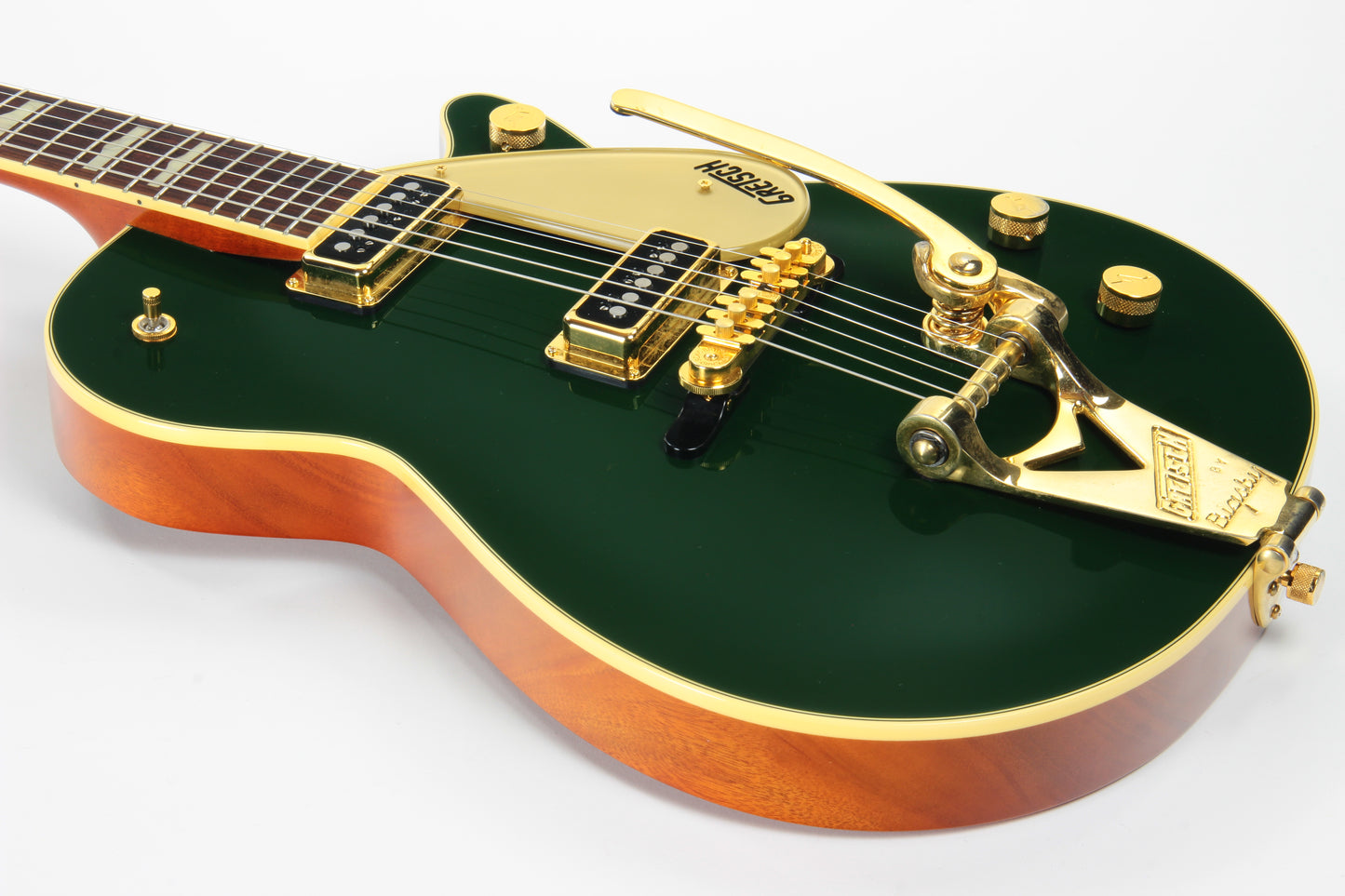 Gretsch Duo Jet G6128TCG Cadillac Green - Bigsby, Dynasonic Pickups, 6128, Made in Japan