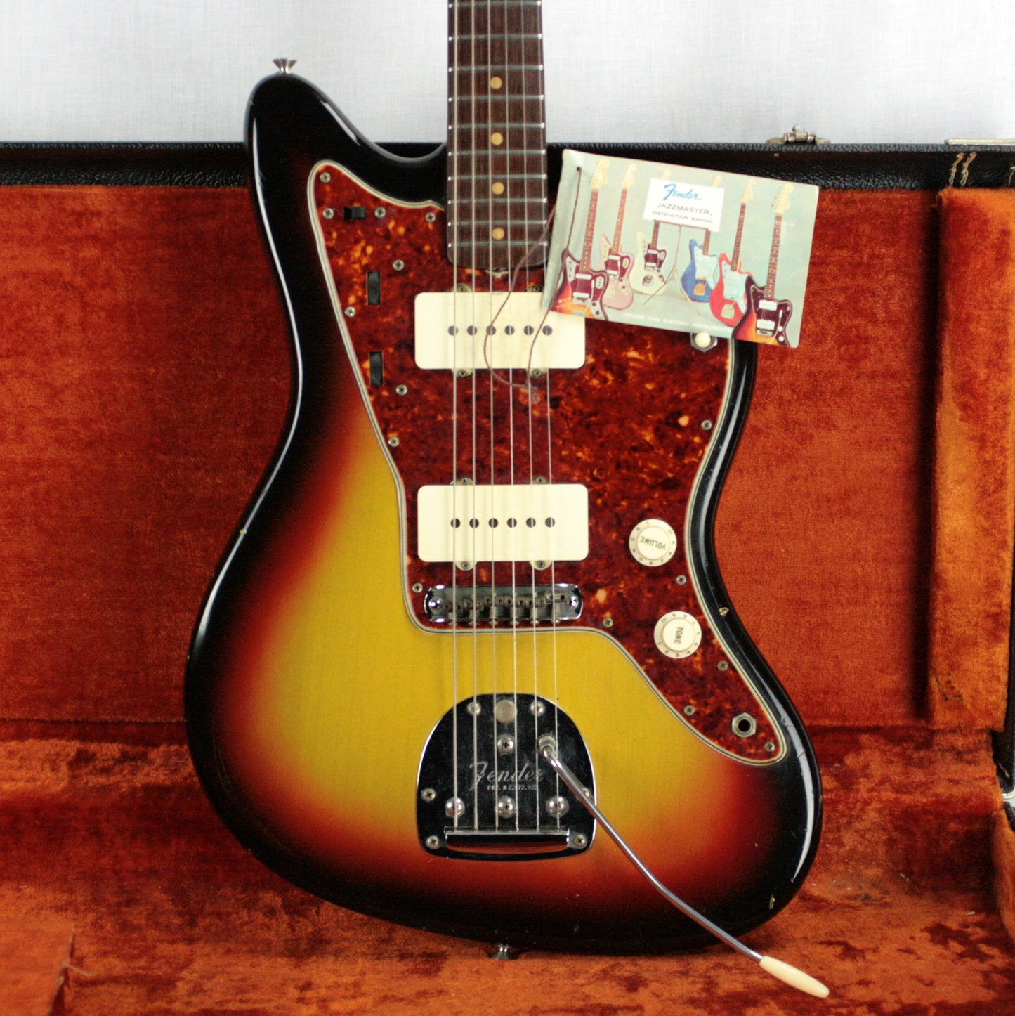 1965 Fender Jazzmaster Sunburst CLAY DOTS! L-Series Offset! jaguar stratocaster scale Pre-CBS