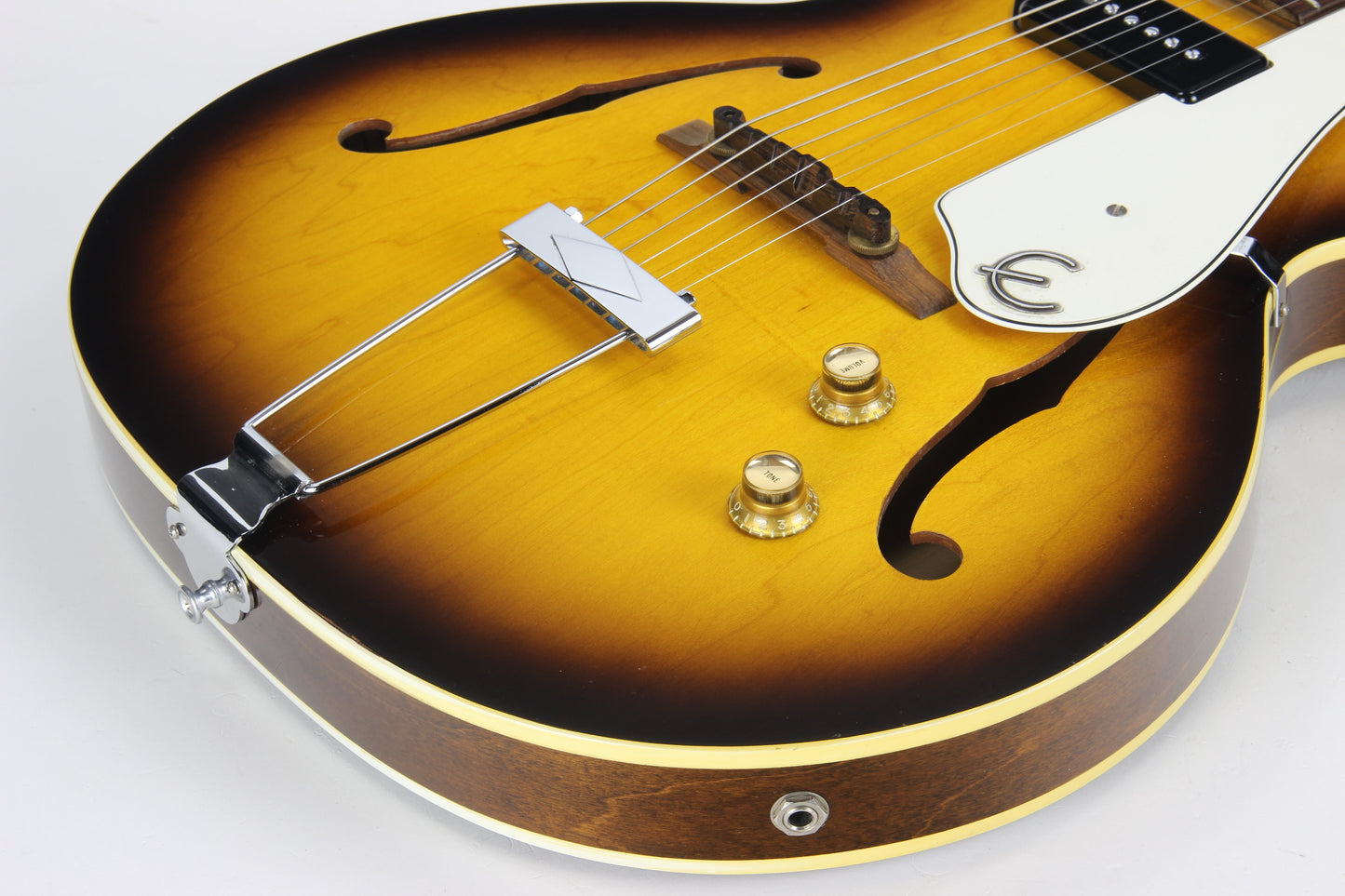 1966 Epiphone Century E422T Sunburst P90 Pickup! James Bay vintage gibson es-125t