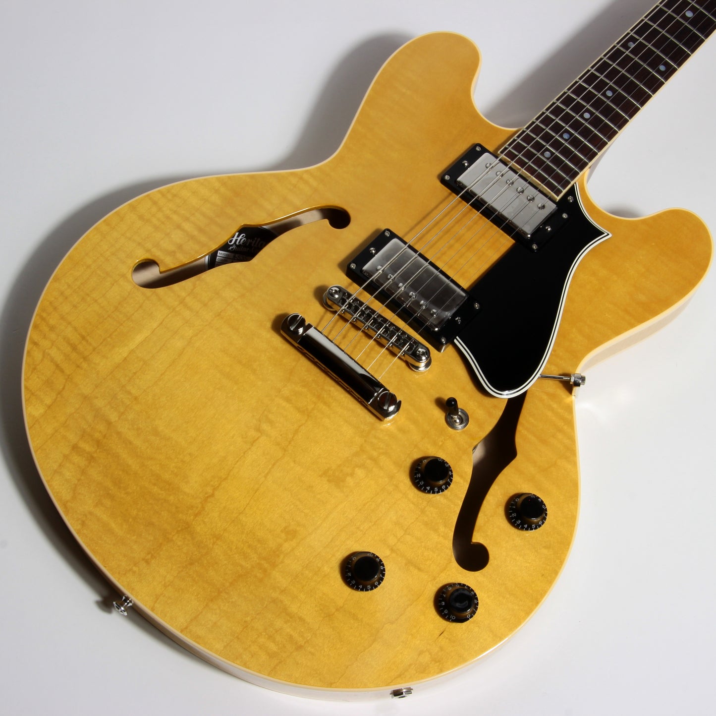 2021 Heritage H-535 Antique Natural - 335 Style Semi-Hollowbody