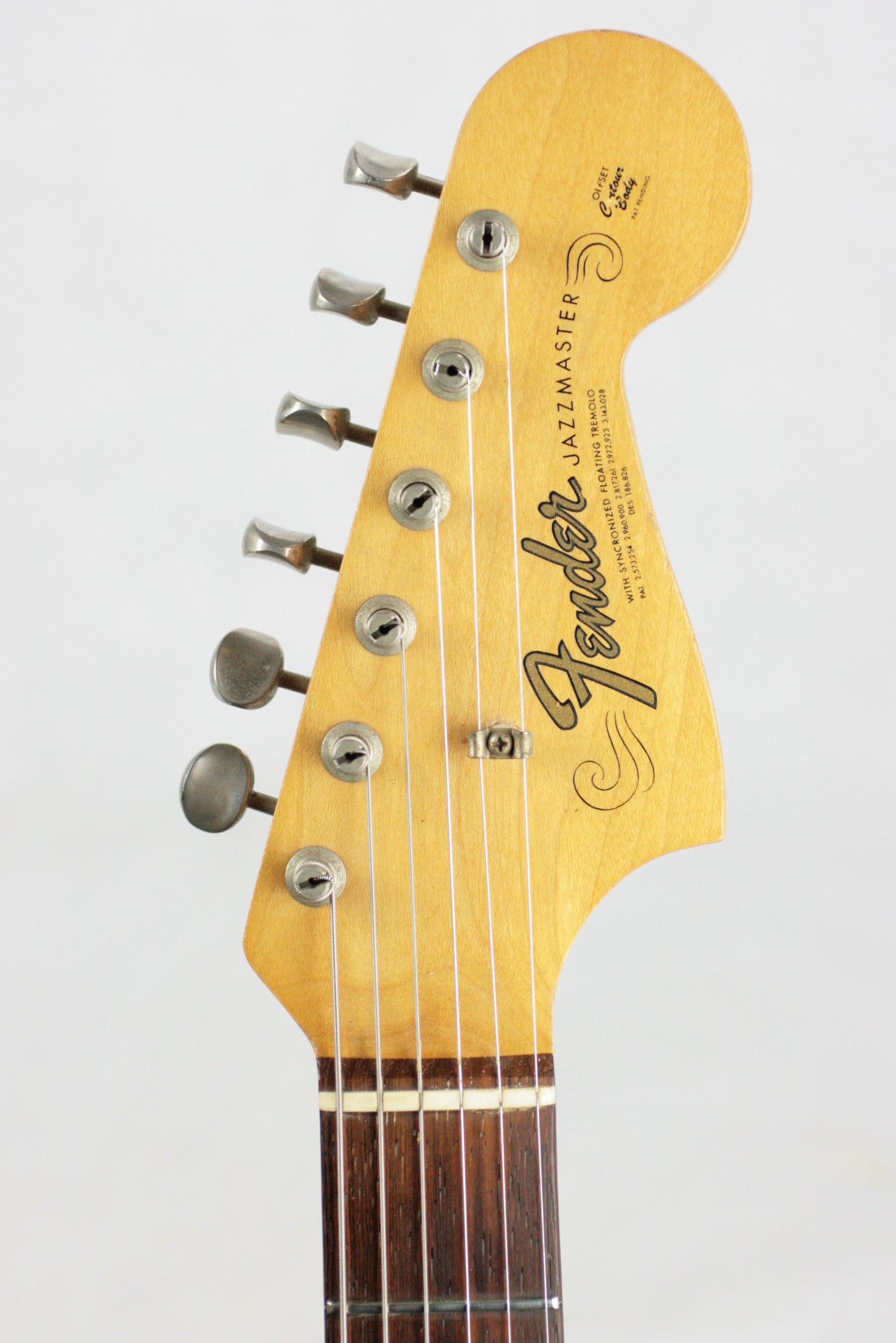 1965 Fender Jazzmaster Sunburst CLAY DOTS! L-Series Offset! jaguar stratocaster scale Pre-CBS