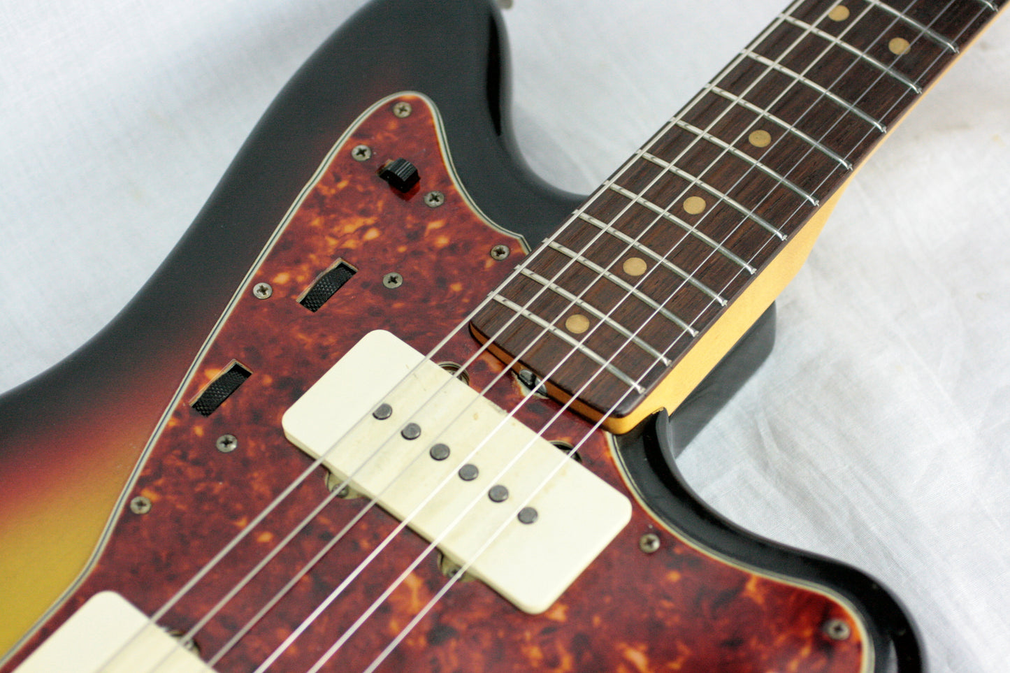 1965 Fender Jazzmaster Sunburst CLAY DOTS! L-Series Offset! jaguar stratocaster scale Pre-CBS