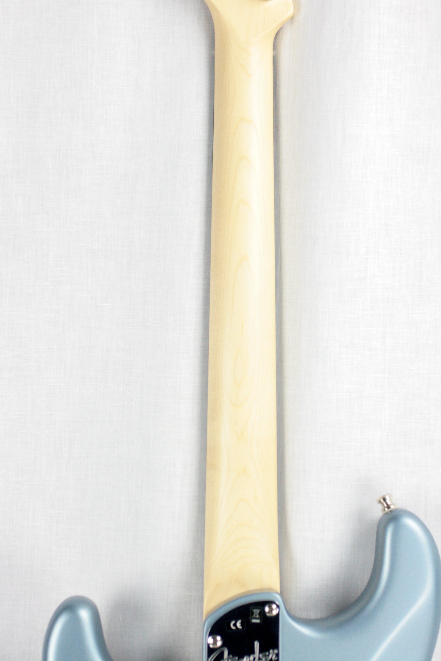 2018 Fender American Elite Stratocaster HSS EBONY Shawbucker Satin Ice Blue Metallic USA Strat