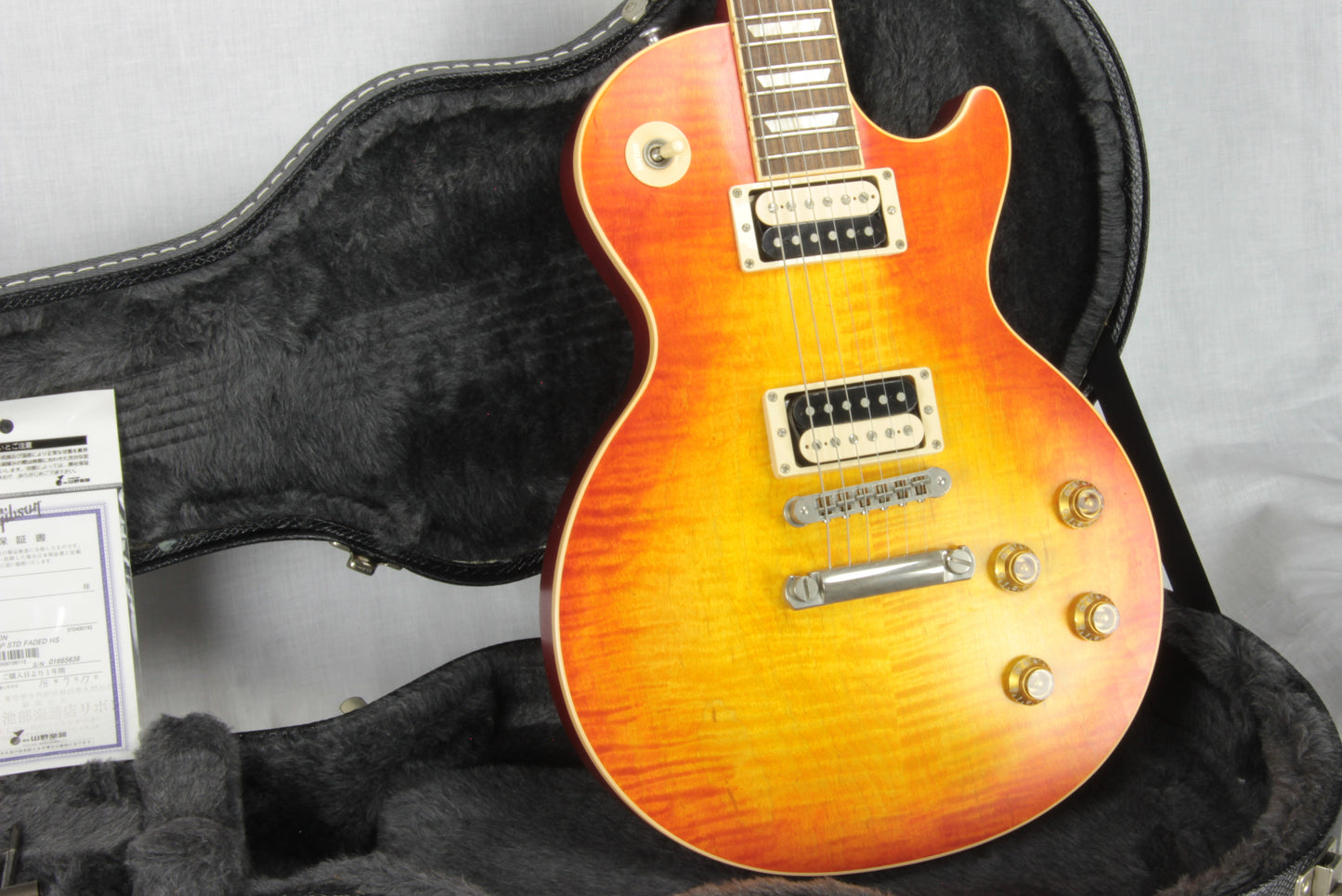 2005 Gibson 50's Les Paul Standard Faded FLAMETOP Plus Original Case! Yamano!