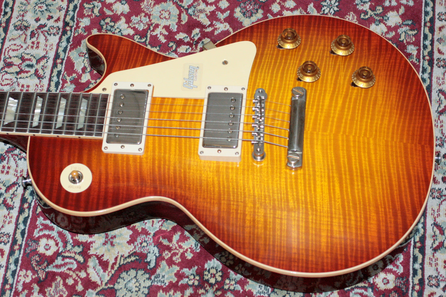 2019 Gibson 1959 Les Paul 60TH ANNIVERSARY Historic Reissue R9 59 Custom Shop Cherry Tea Burst