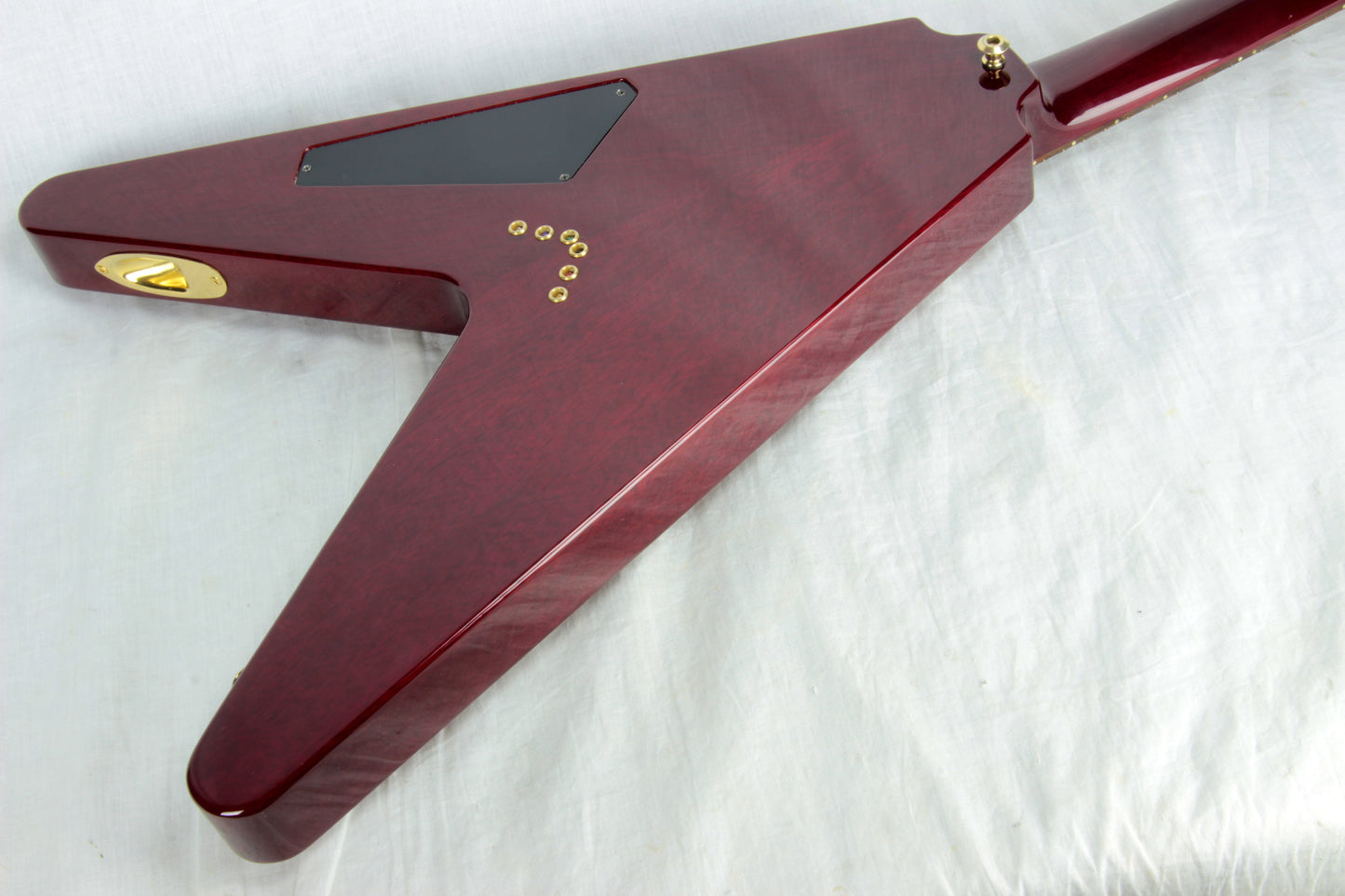 2004 Hamer USA KORINA Vector FLAMETOP '59 Burst Flying V Custom Order! ONE OF A KIND!